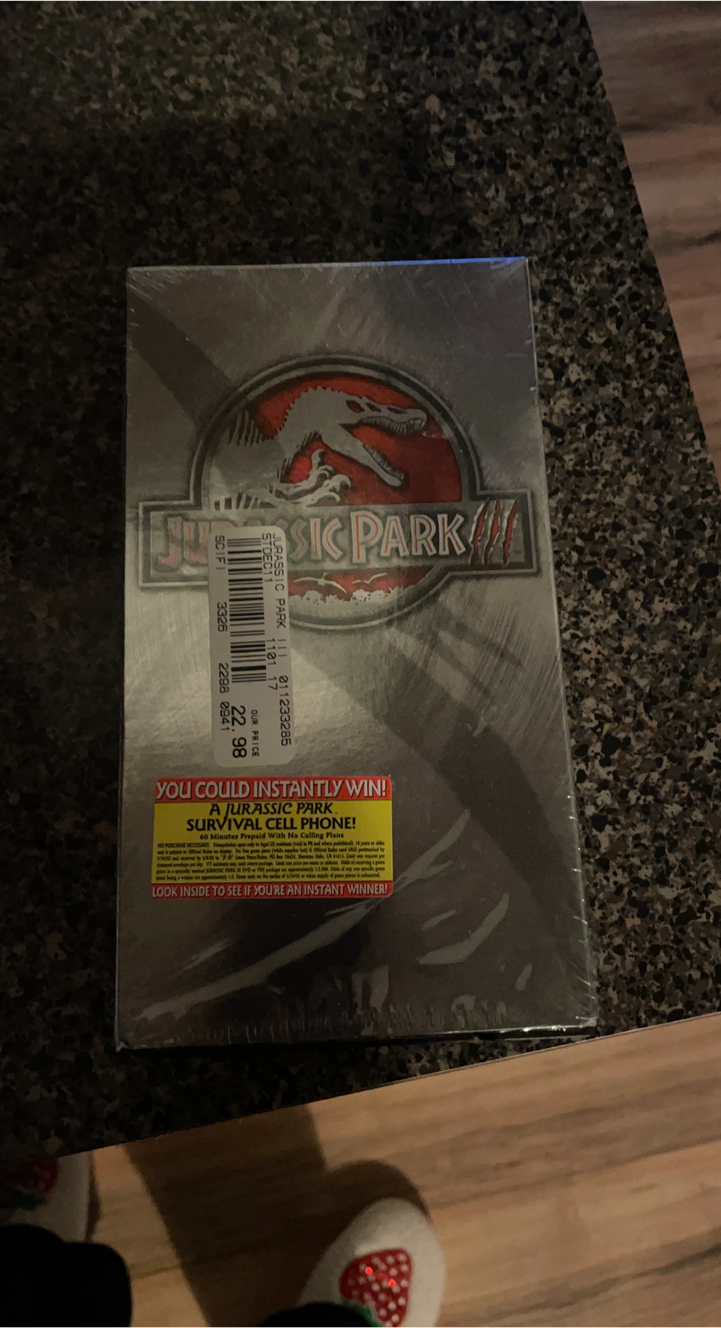 Jurassic Park III Survival Cell Phone Sealed thumbnail