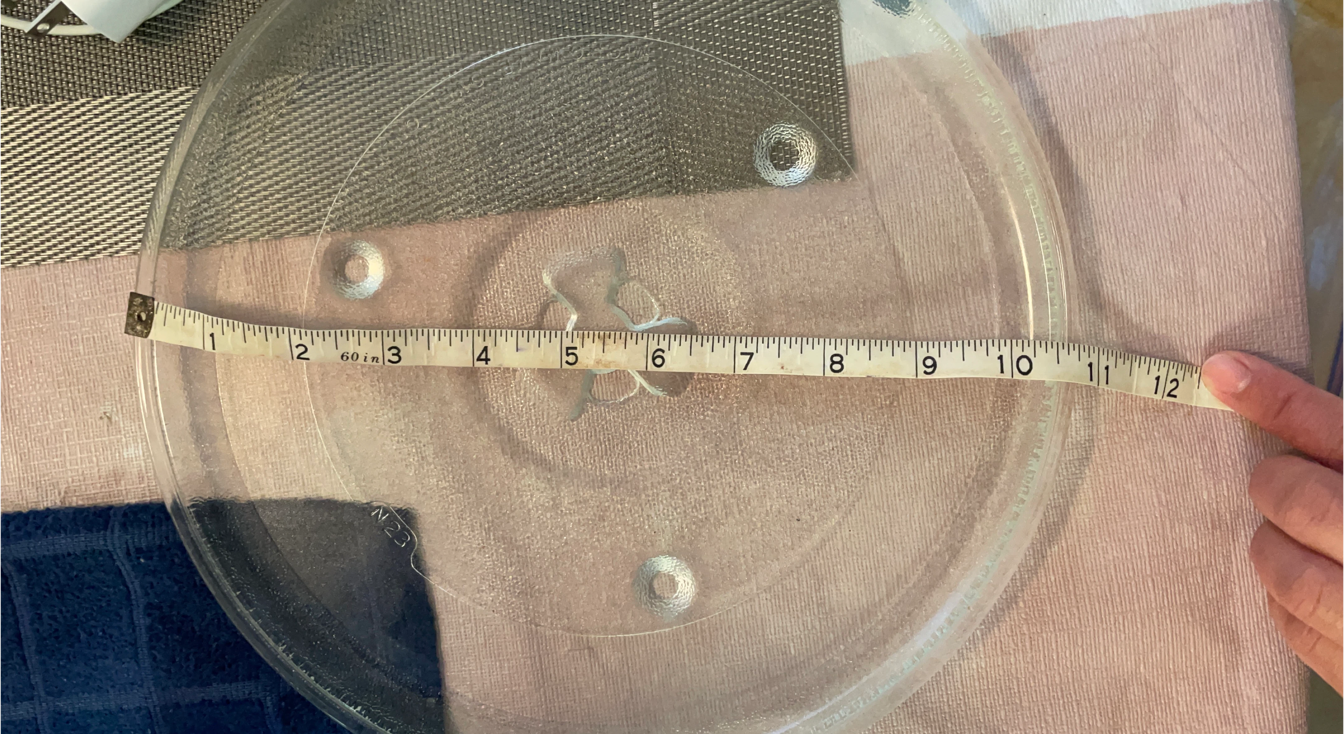 Microwave Glass Plate - 11 inches thumbnail