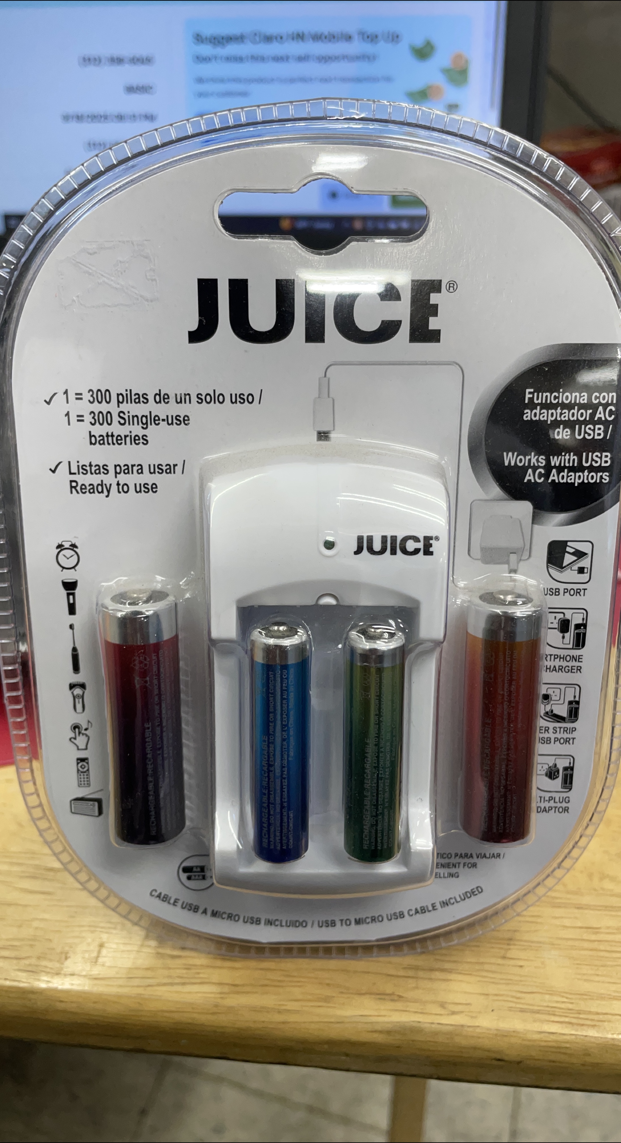 Juice 300 Single-Use Batteries
