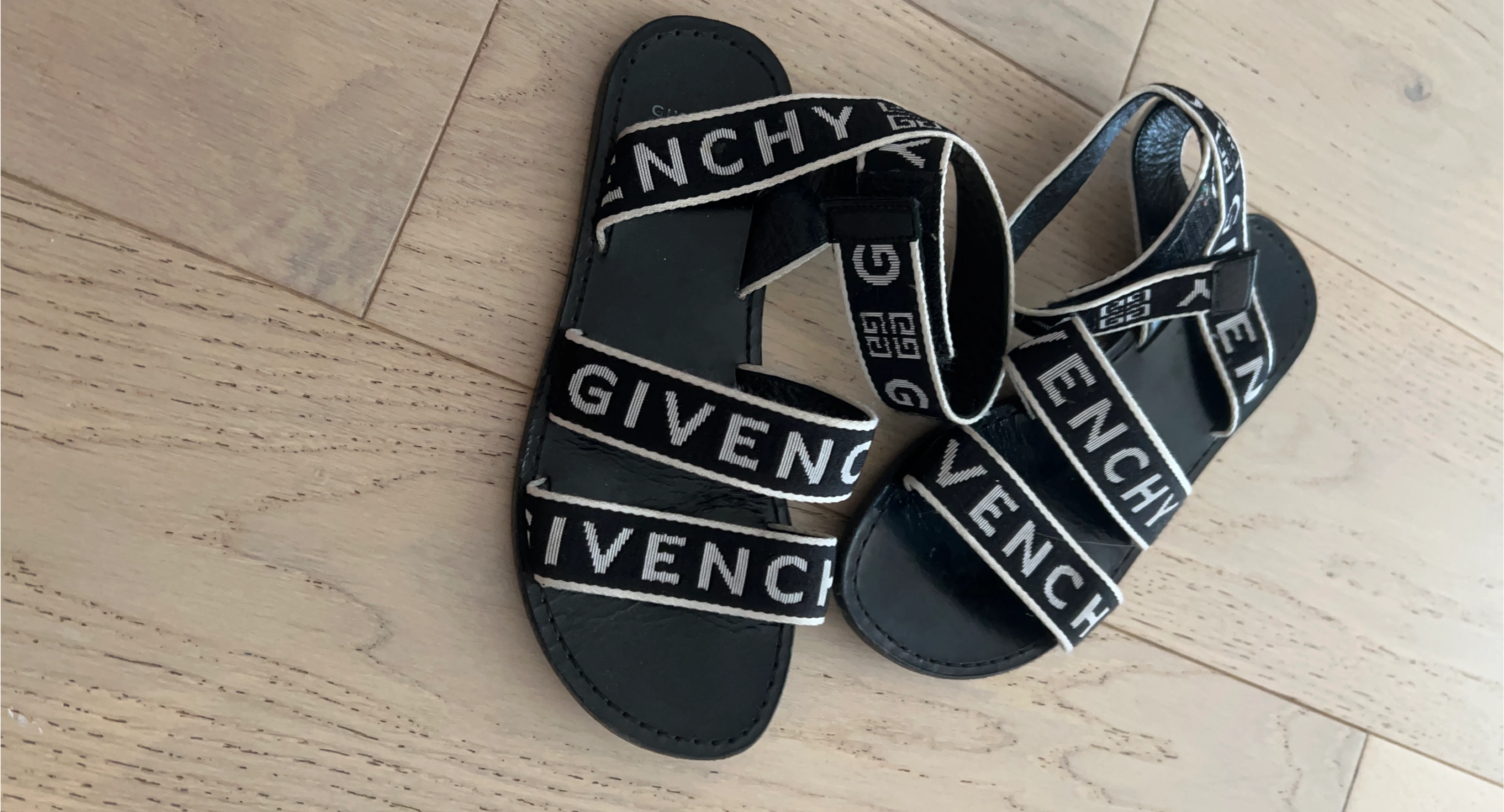 Givenchy Black Sandals thumbnail