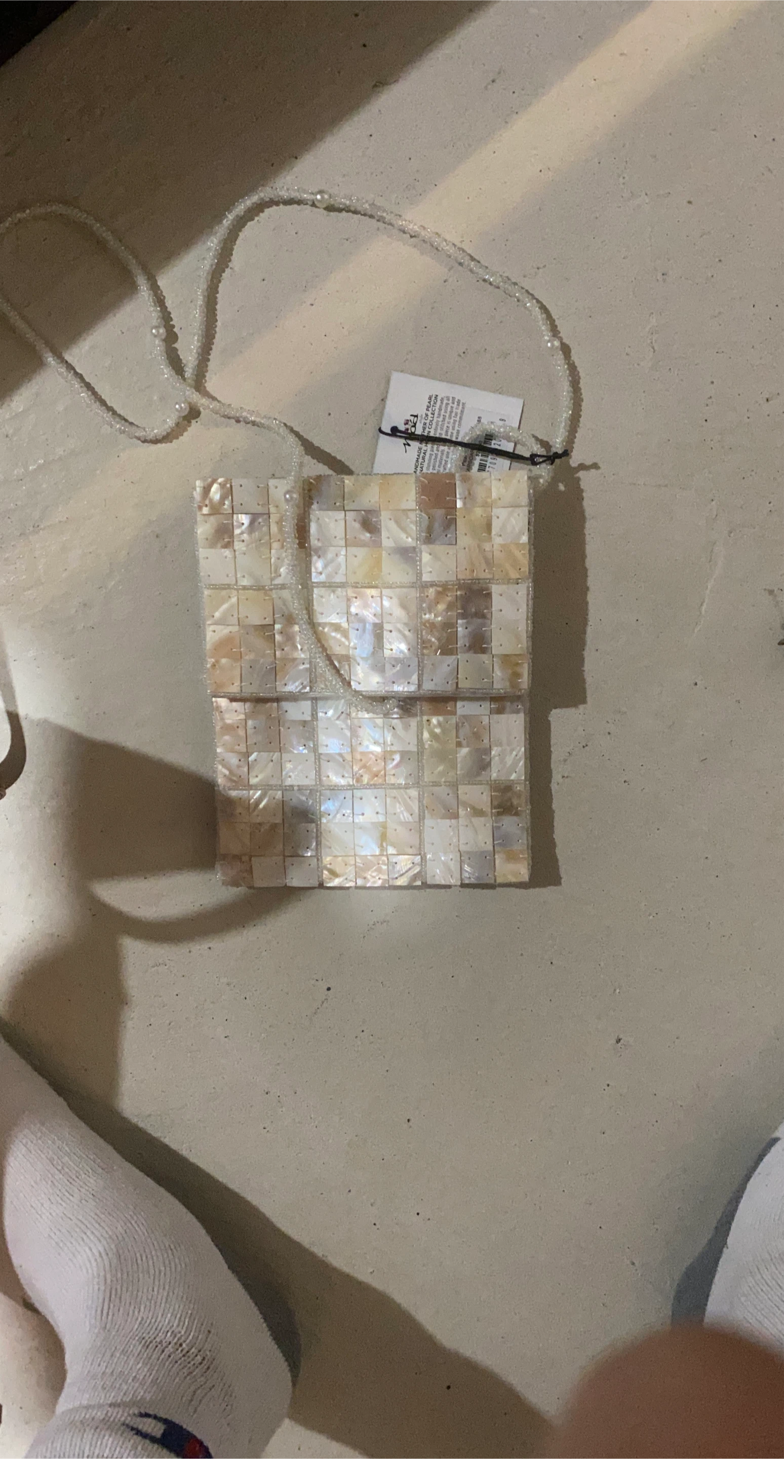 Mudd Mother of Pearl Collection Purse thumbnail