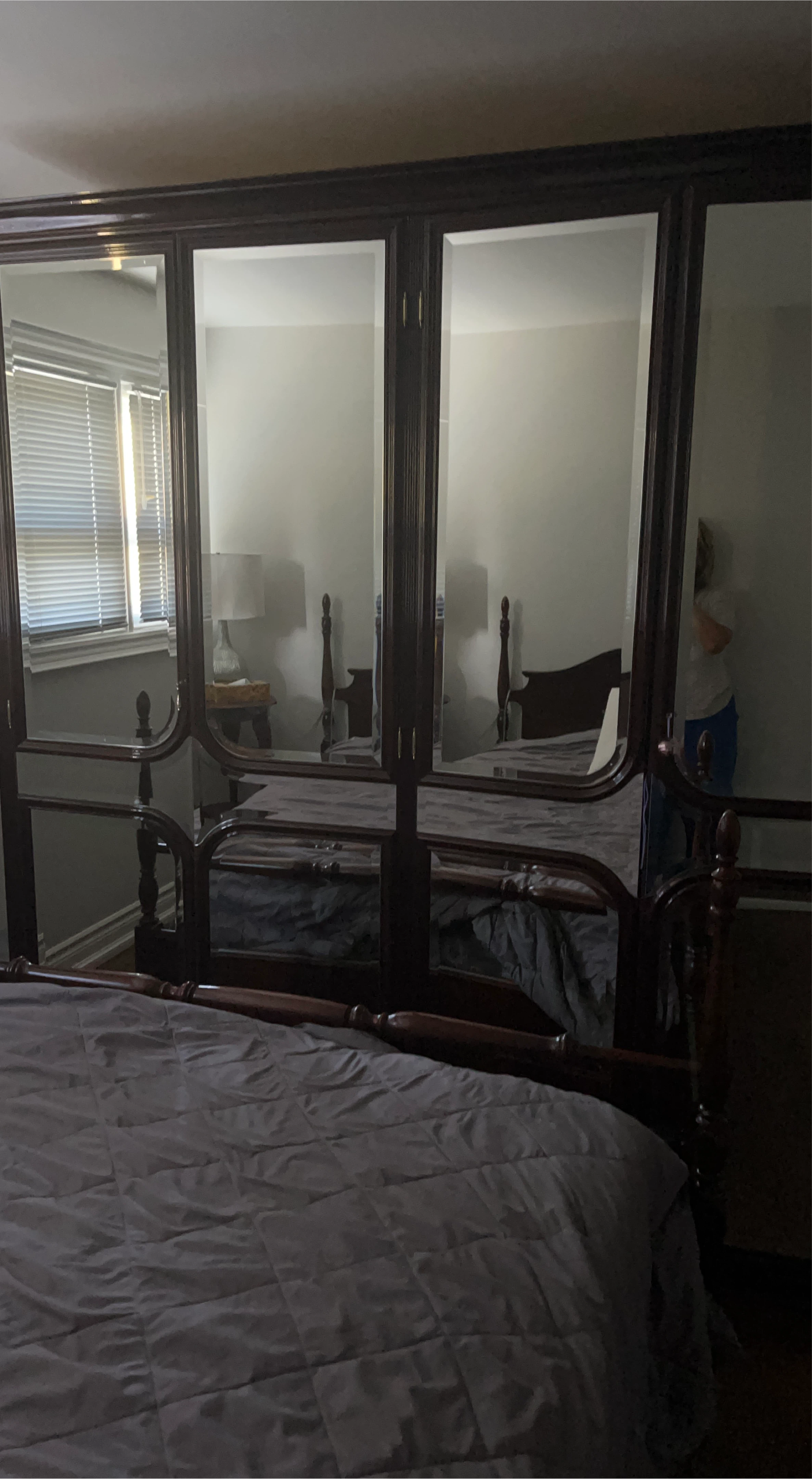 Wardrobe with Mirrored Doors thumbnail