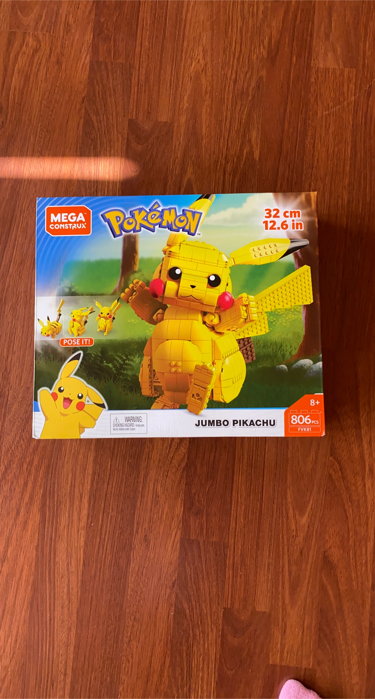 MEGA CONSTRUX Pokémon Jumbo Pikachu 806 Pcs thumbnail