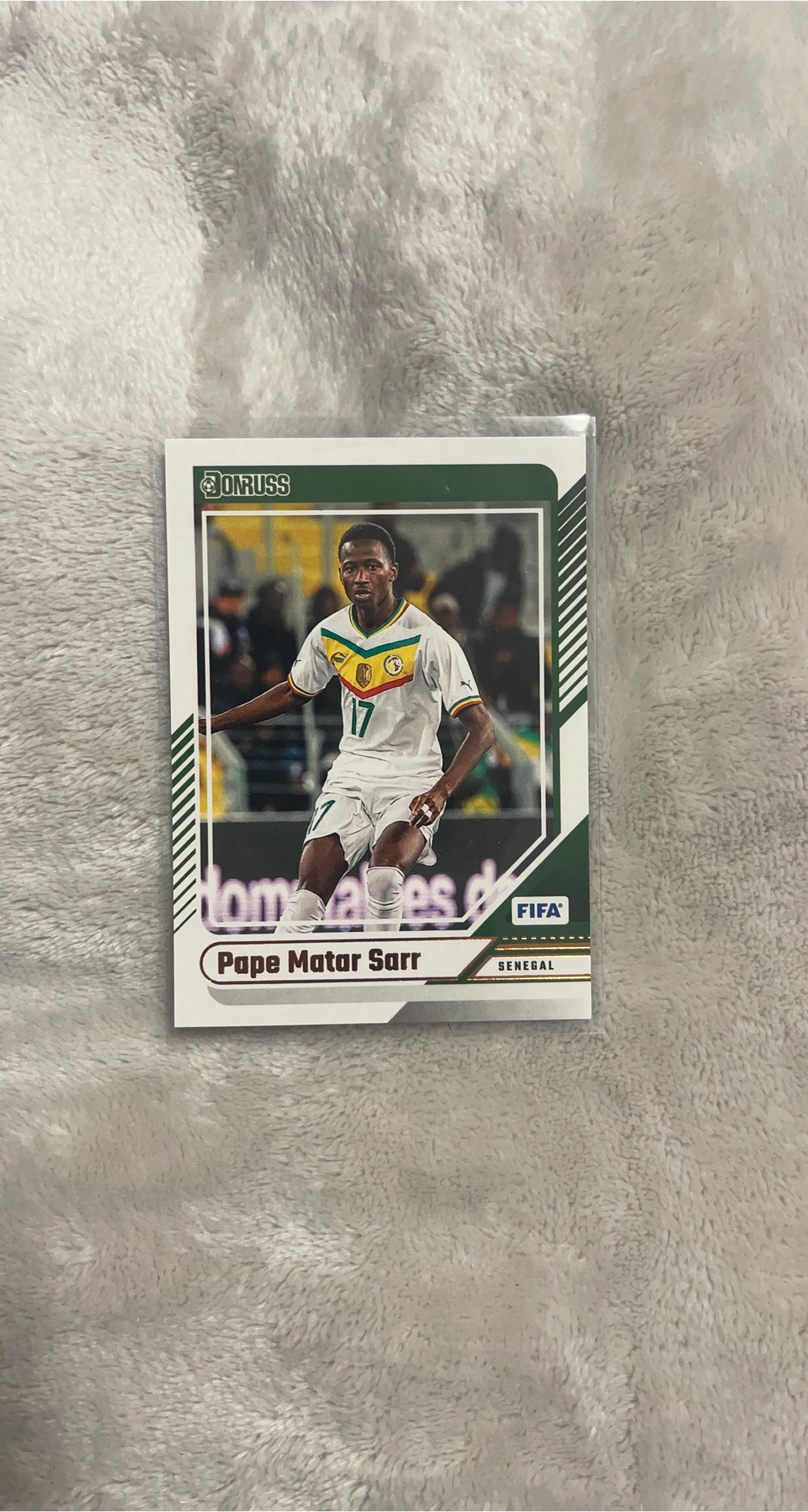 Donruss Pope Matar Sarr FIFA Trading Card thumbnail
