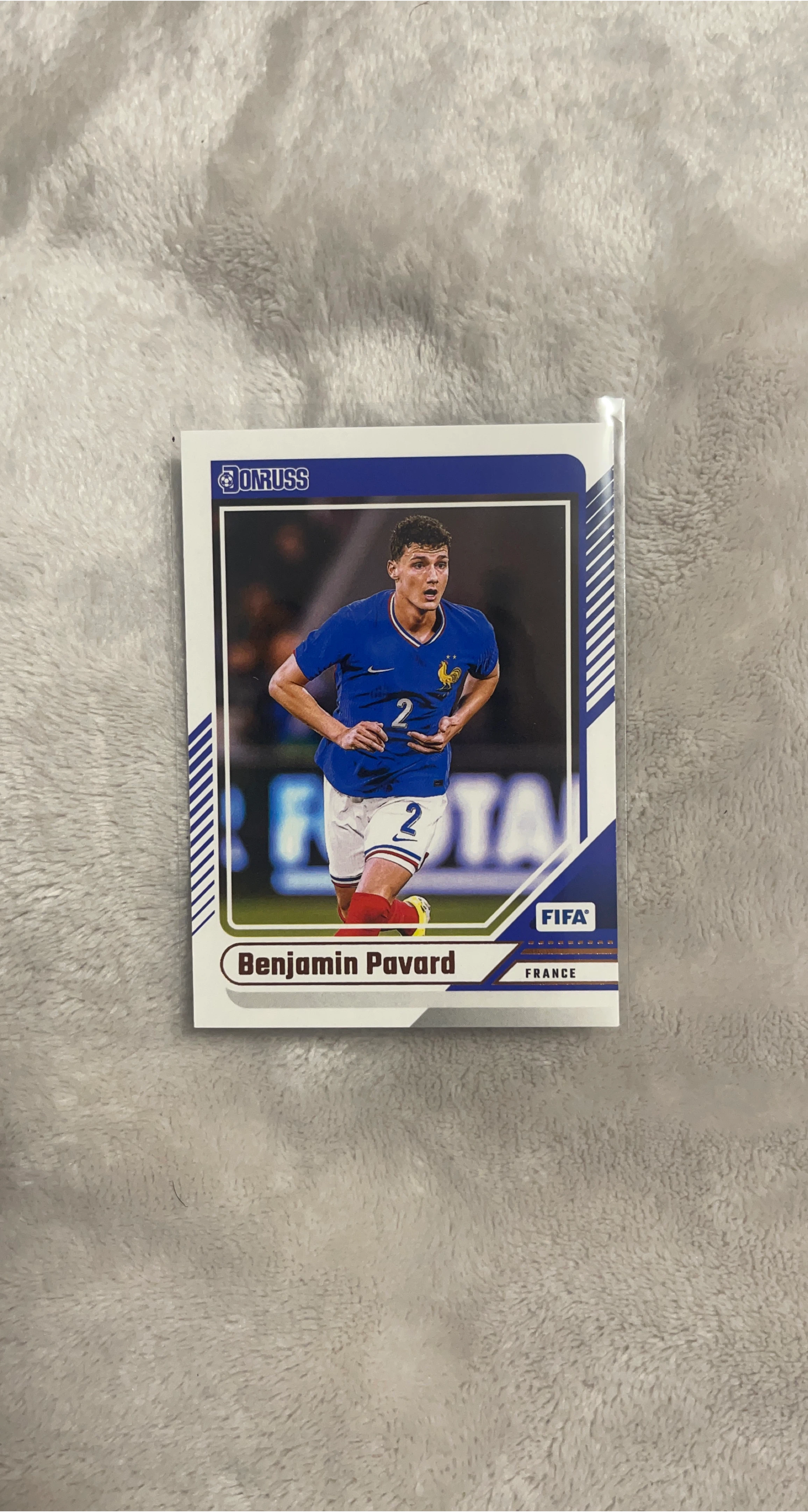 Donruss Benjamin Pavard FIFA France Trading Card thumbnail