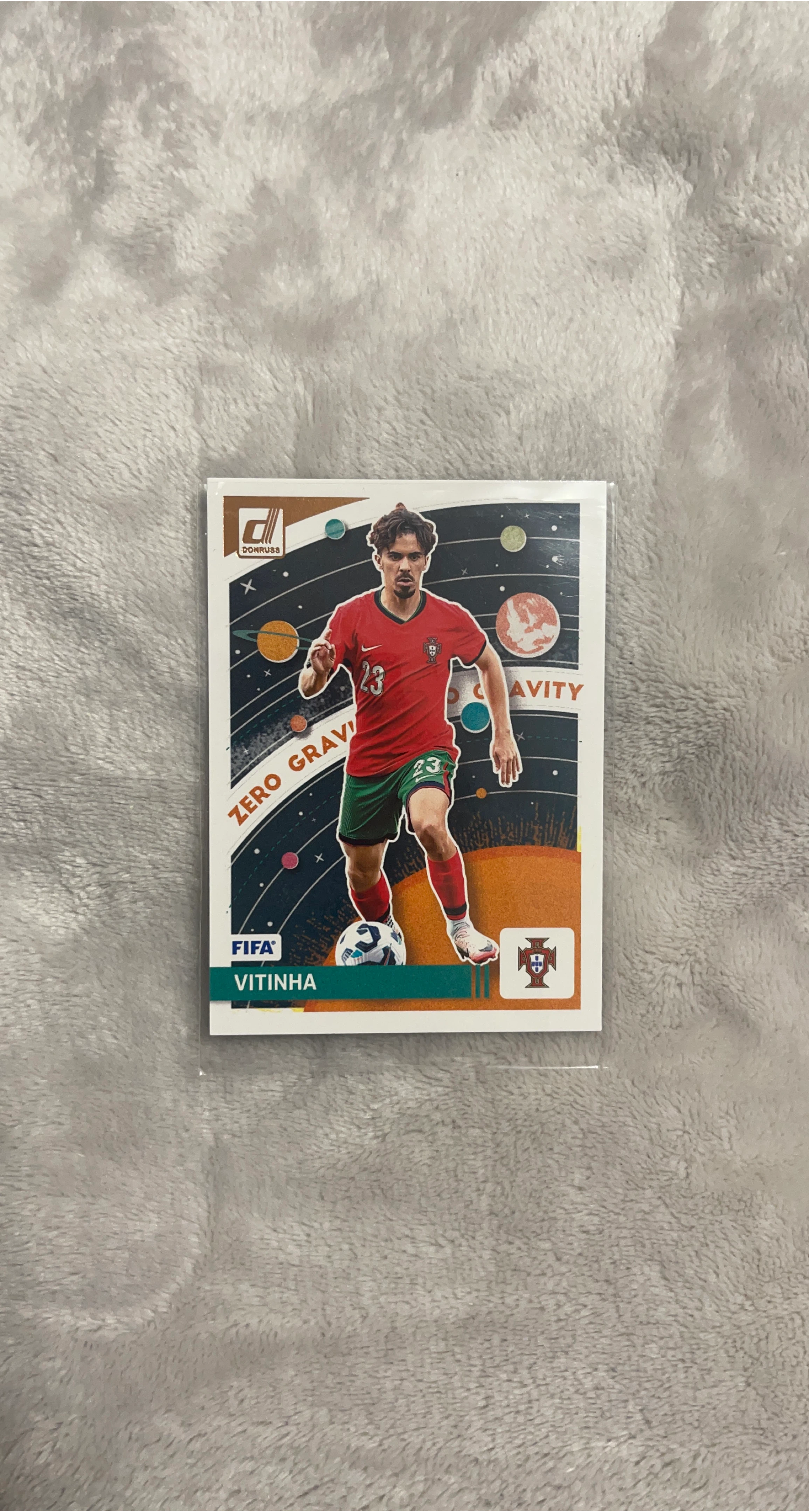 Donruss FIFA Vitinha Zero Gravity Trading Card thumbnail