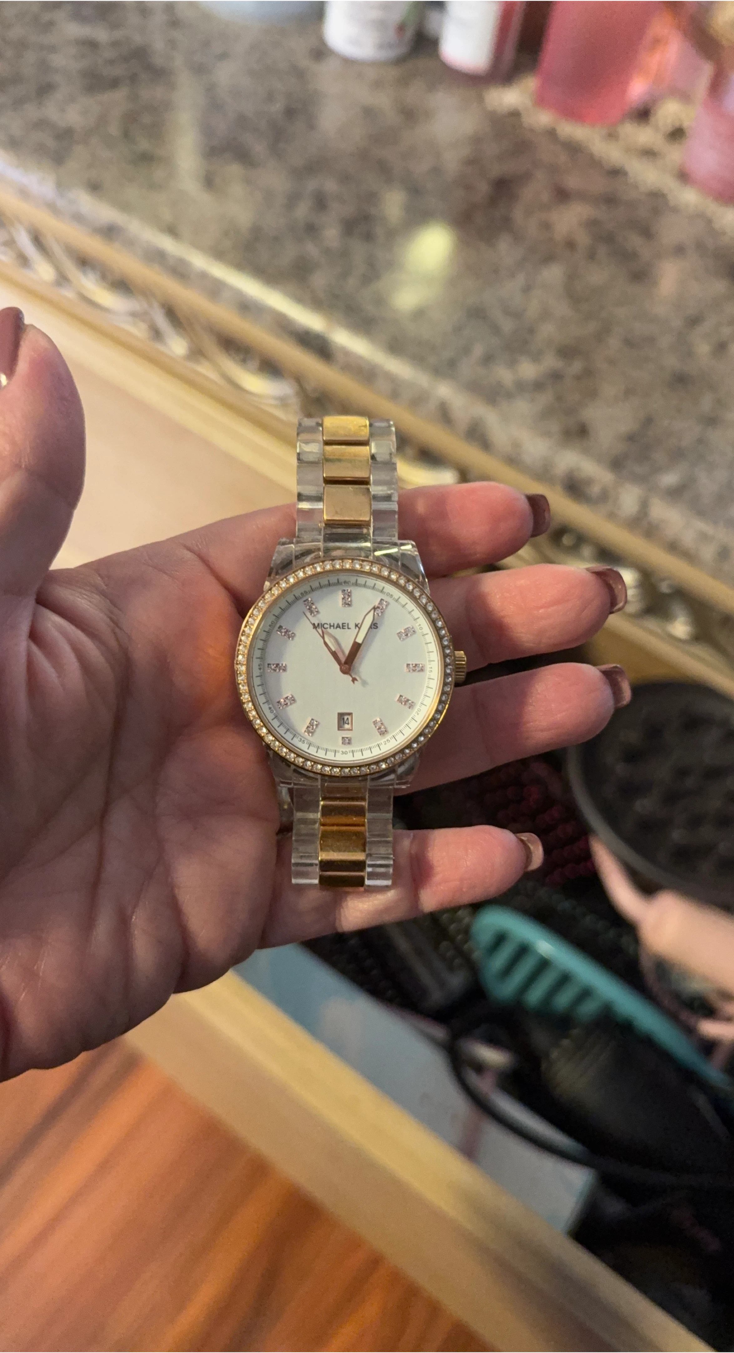 Michael Kors Women's Watch - Gold & Silver thumbnail