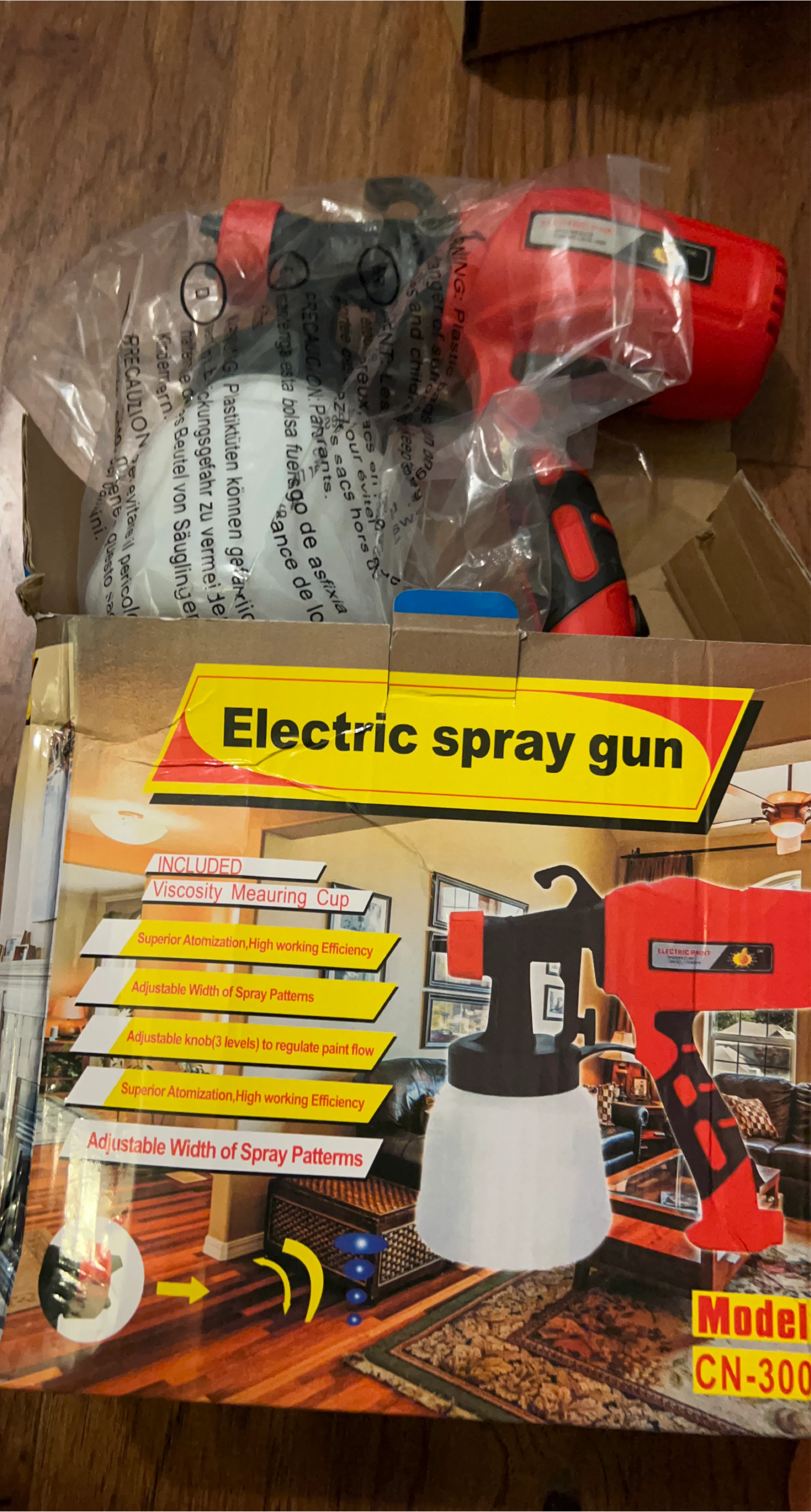 Electric Spray Gun - Model CN-300 thumbnail