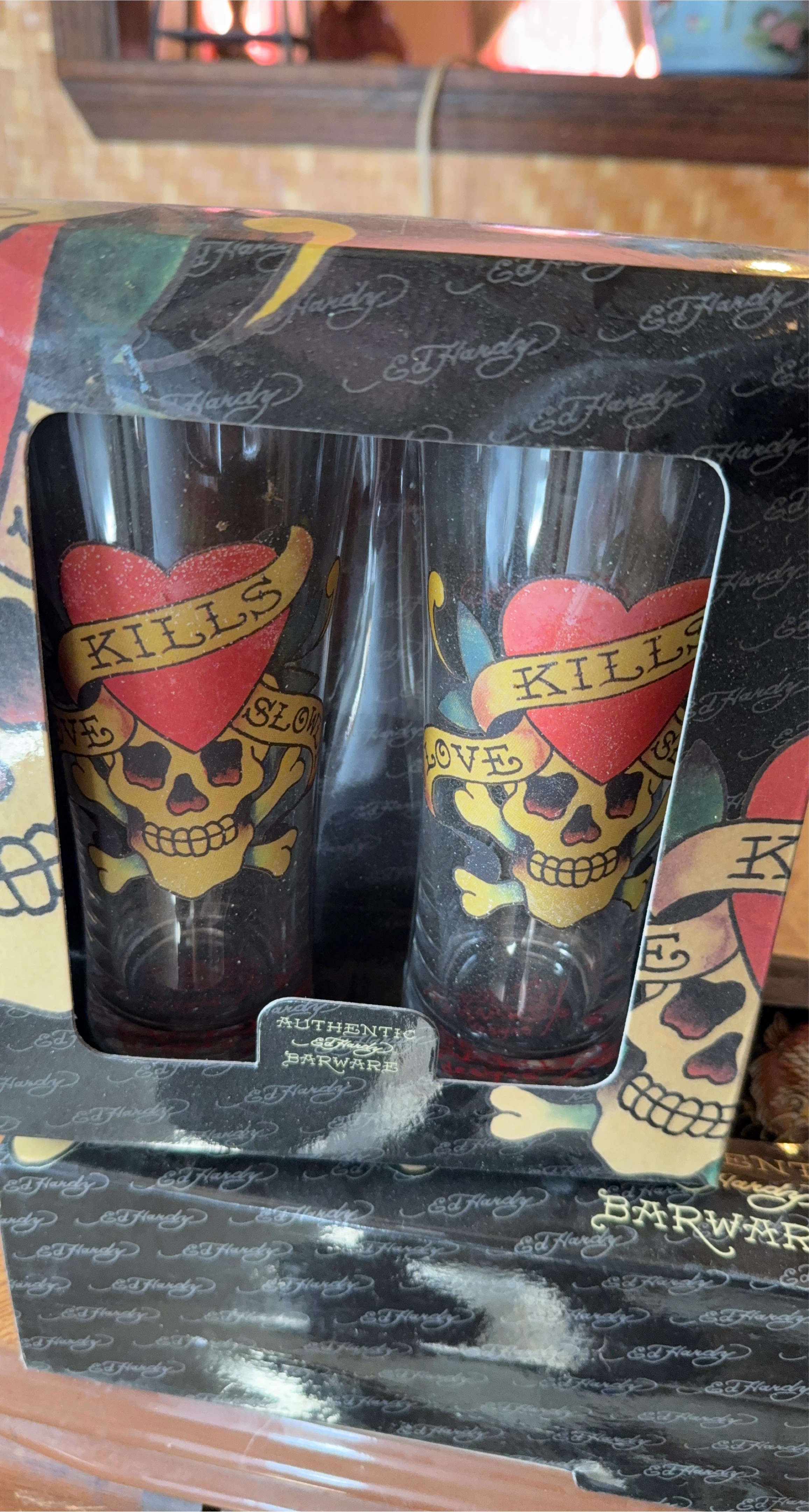 Ed Hardy Authentic Barware Glasses thumbnail