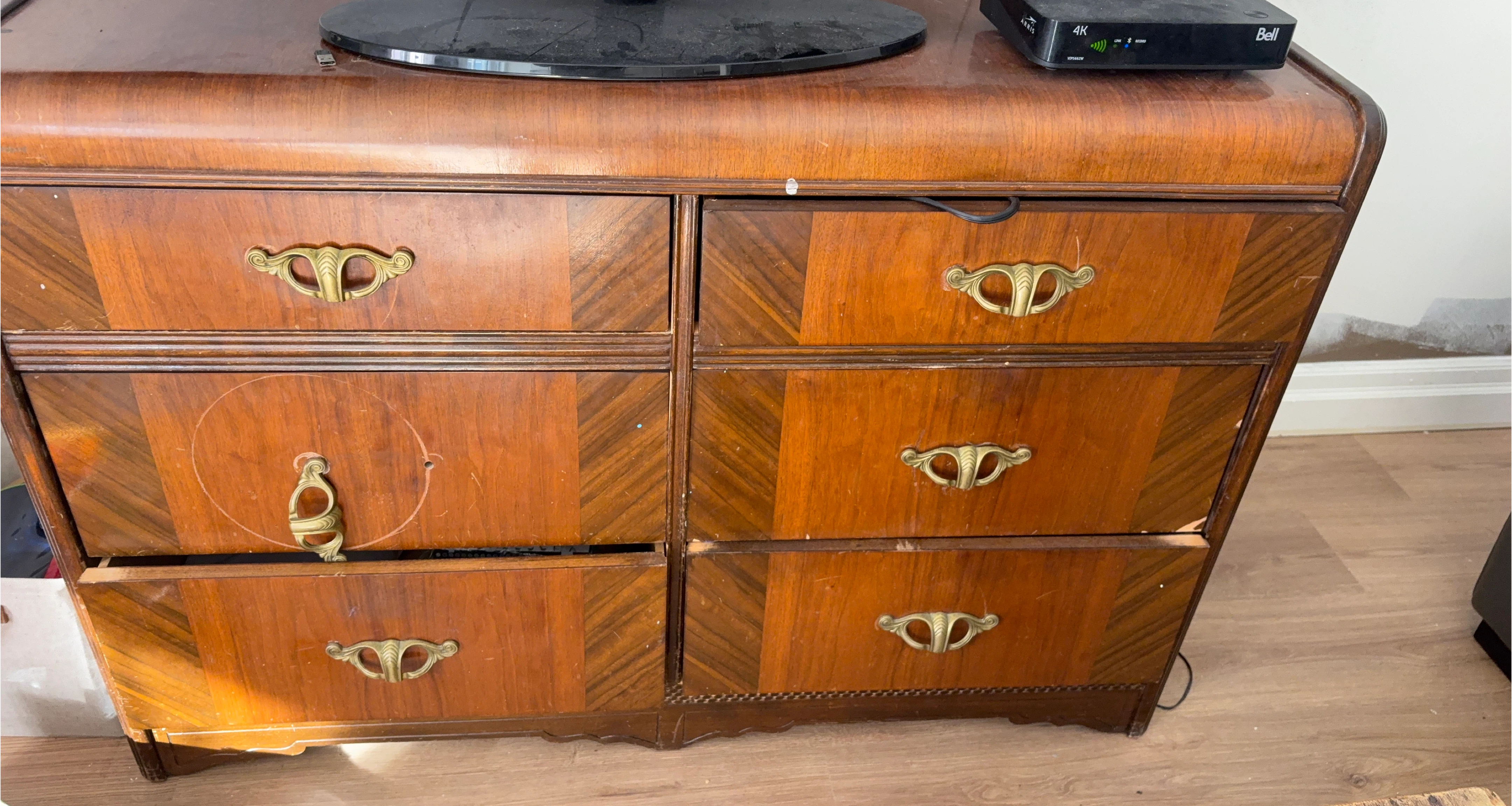 Vintage Wooden Dresser