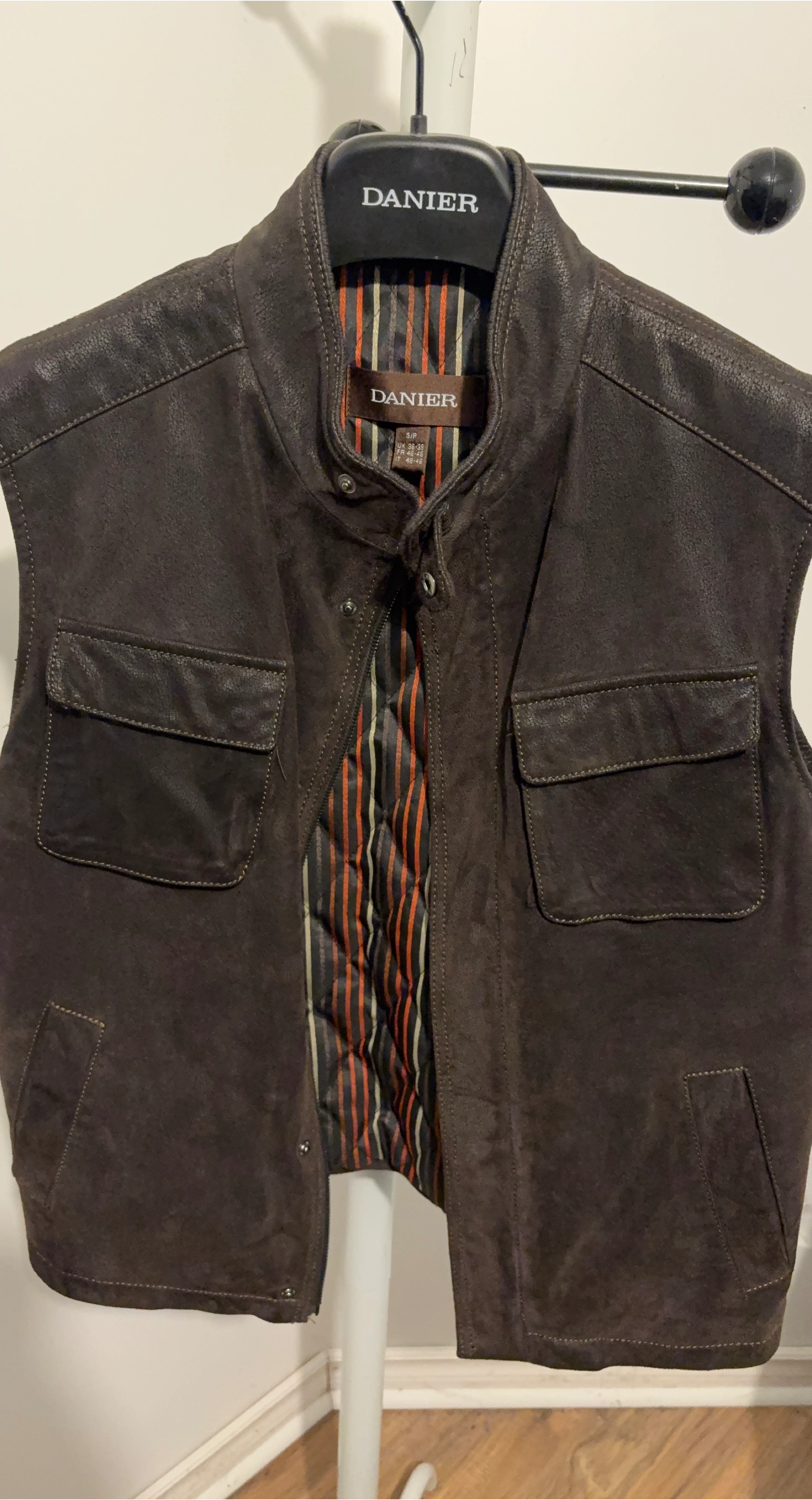 Danier Leather Vest - Size S thumbnail