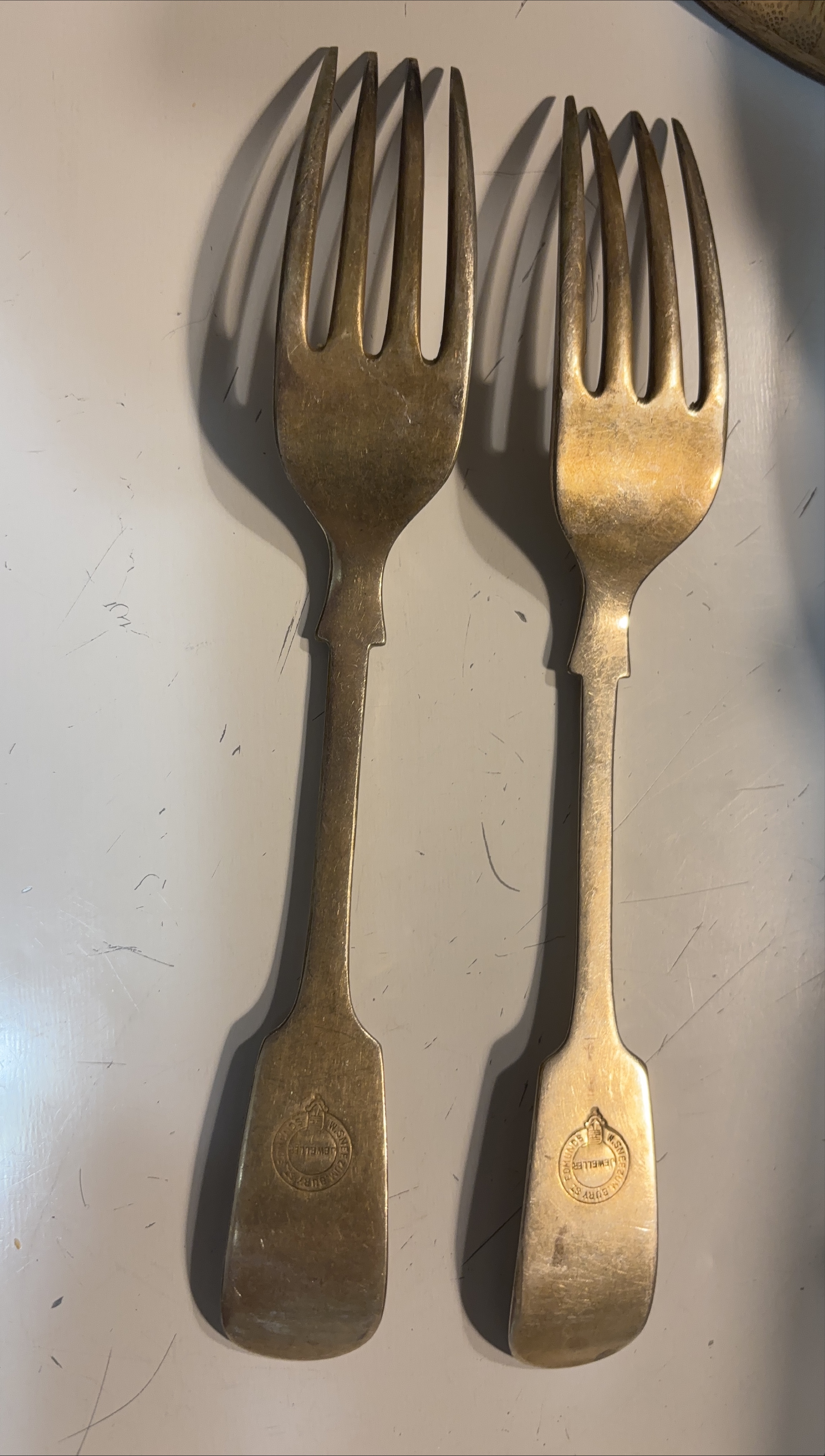 Vintage Birks Sterling Silver Forks - Set of 2 thumbnail