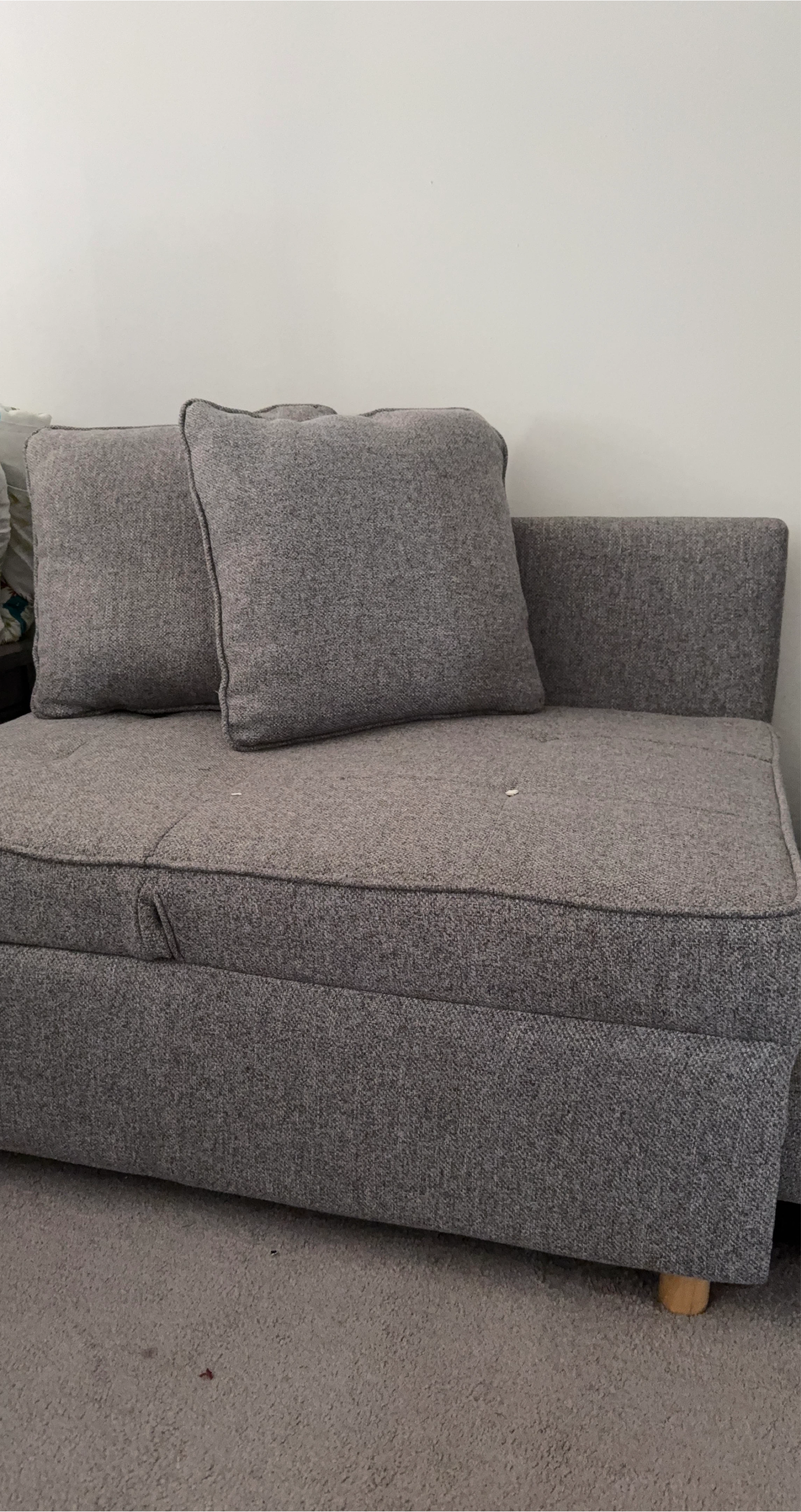 Gray Sofa with Cushions thumbnail