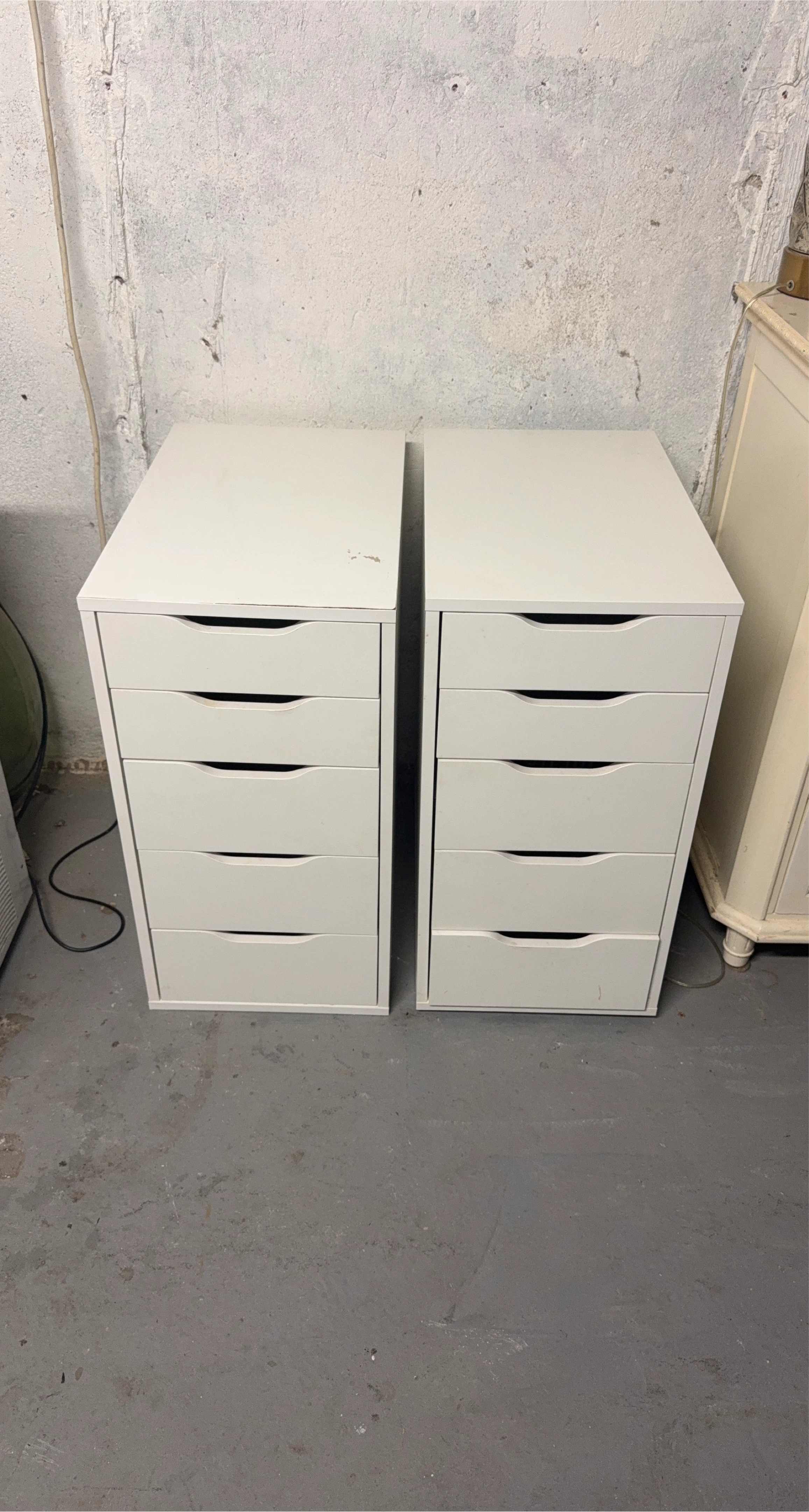 IKEA Alex Drawer Unit - White thumbnail