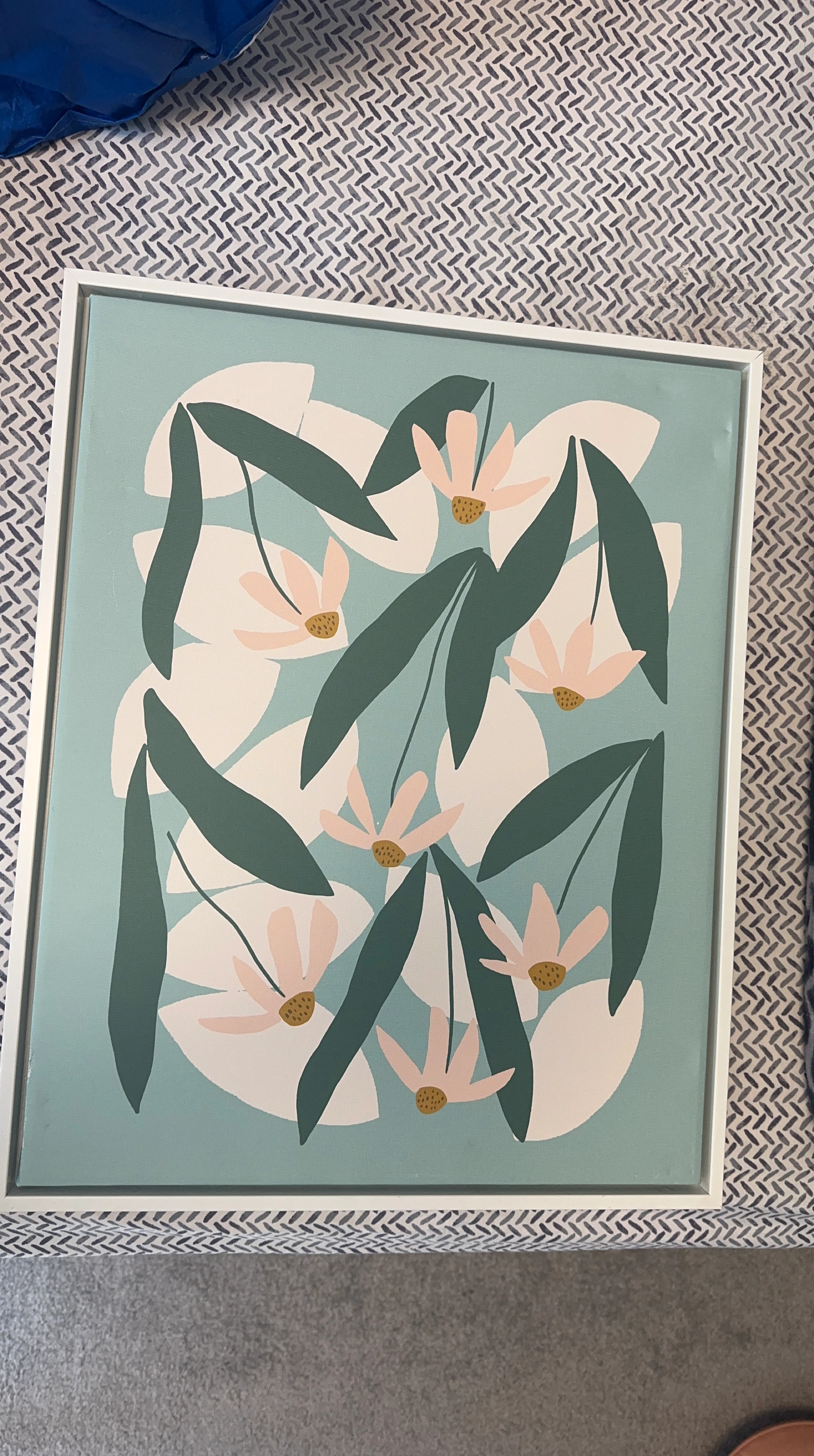 Framed Floral Wall Art thumbnail