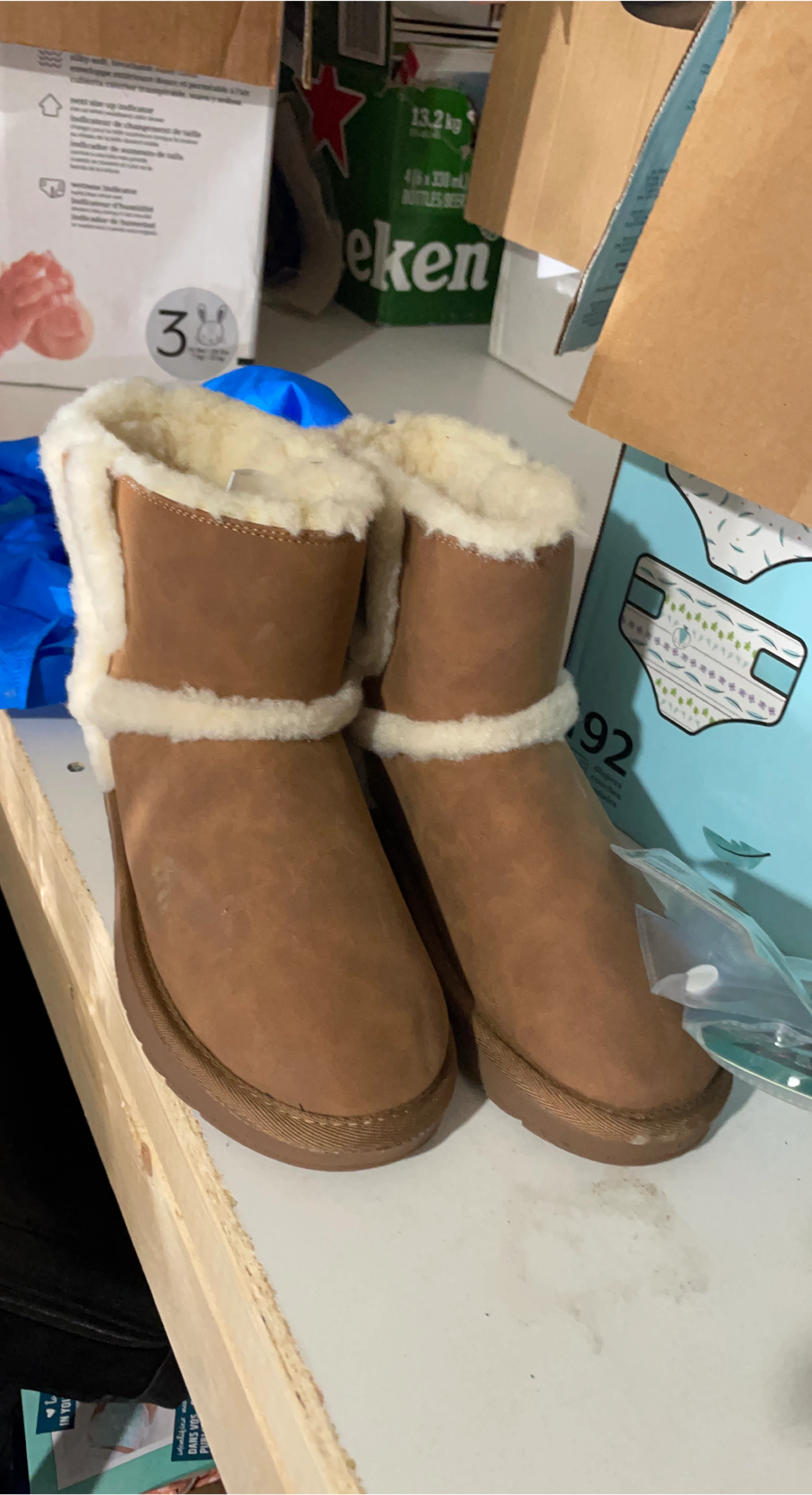 Brown Boots - Size 9 thumbnail