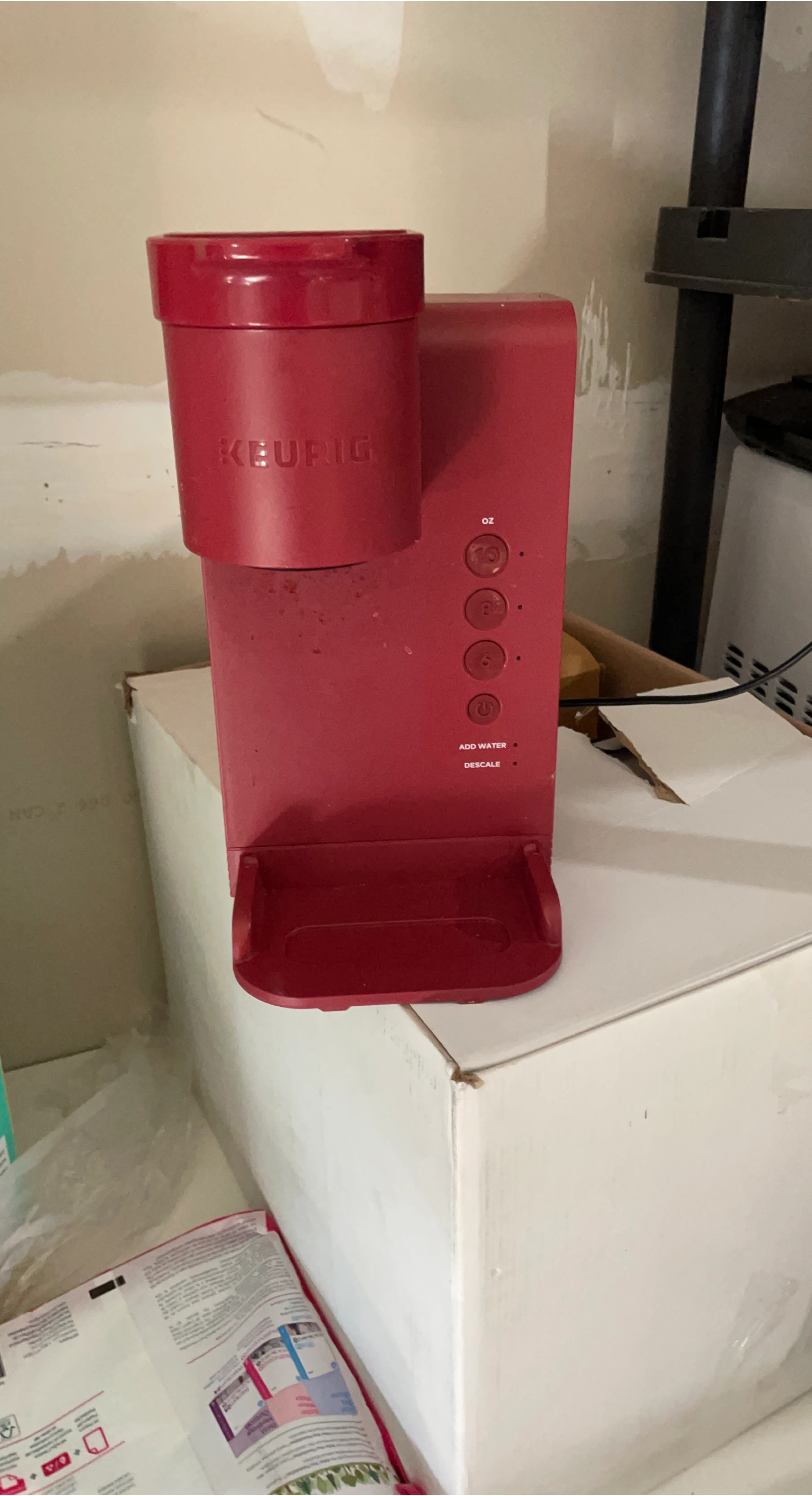 Keurig Single Serve Coffee Maker - Red thumbnail