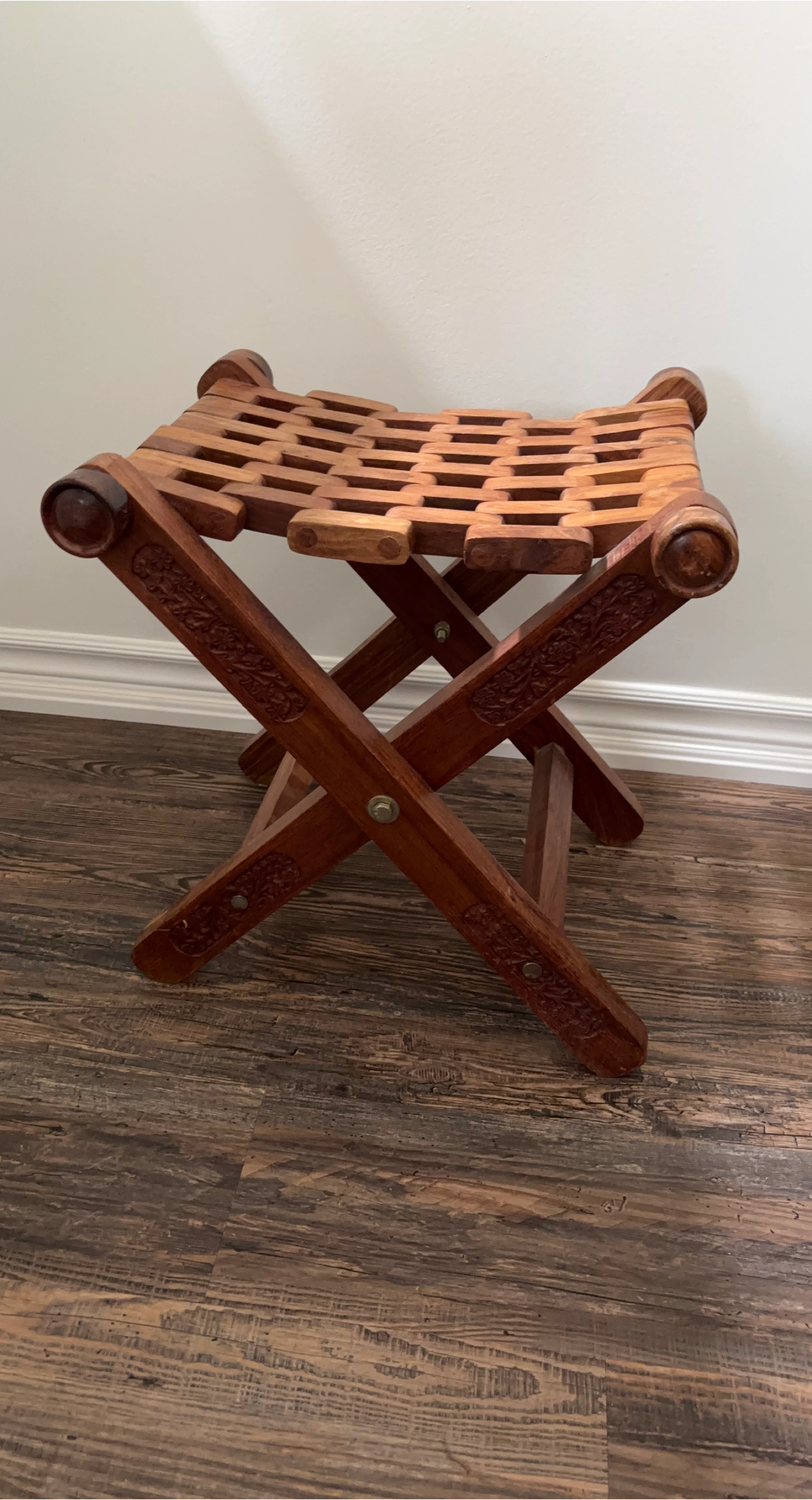 Folding Wooden Stool thumbnail