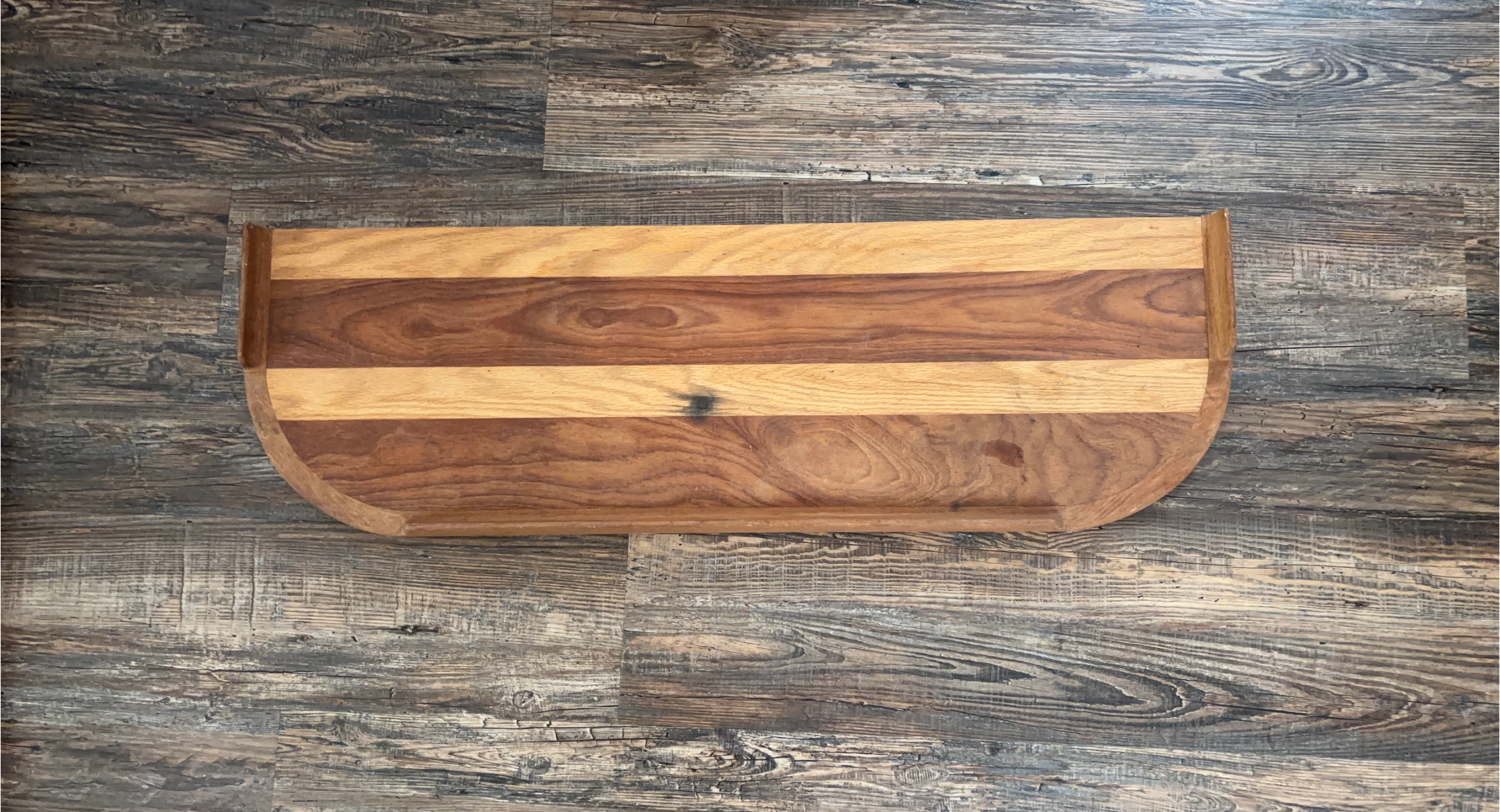 Teak wooden shelf thumbnail