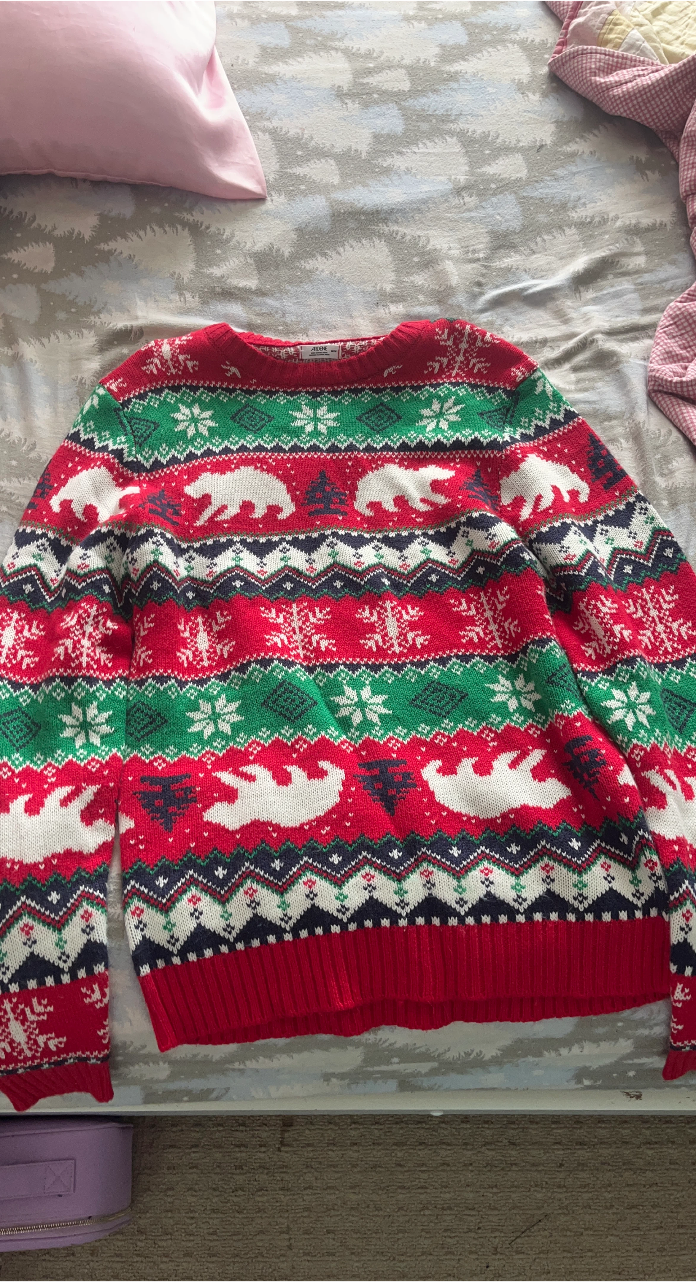Ardene Christmas Sweater - Size M thumbnail