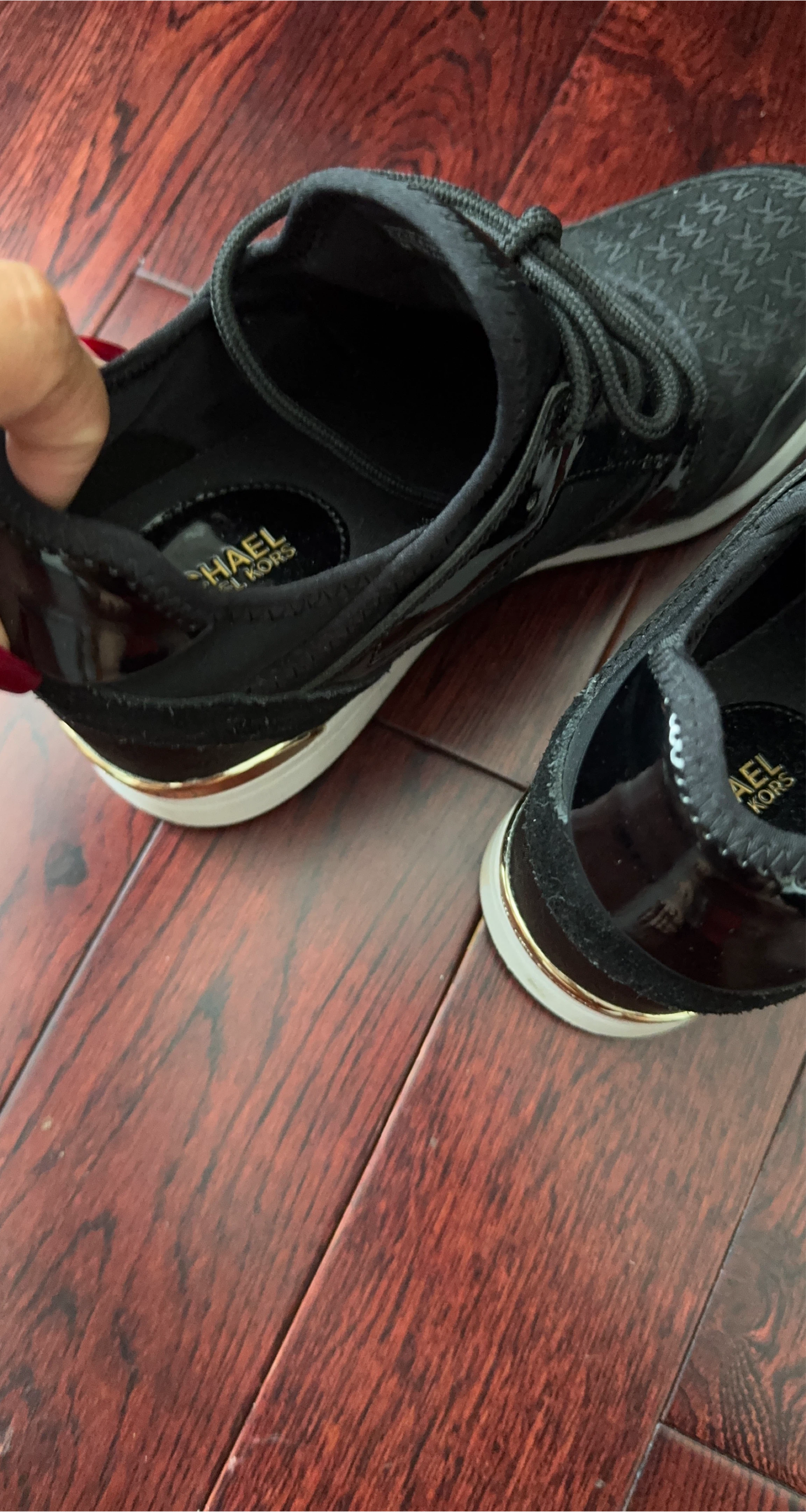 Michael Kors Black Sneakers