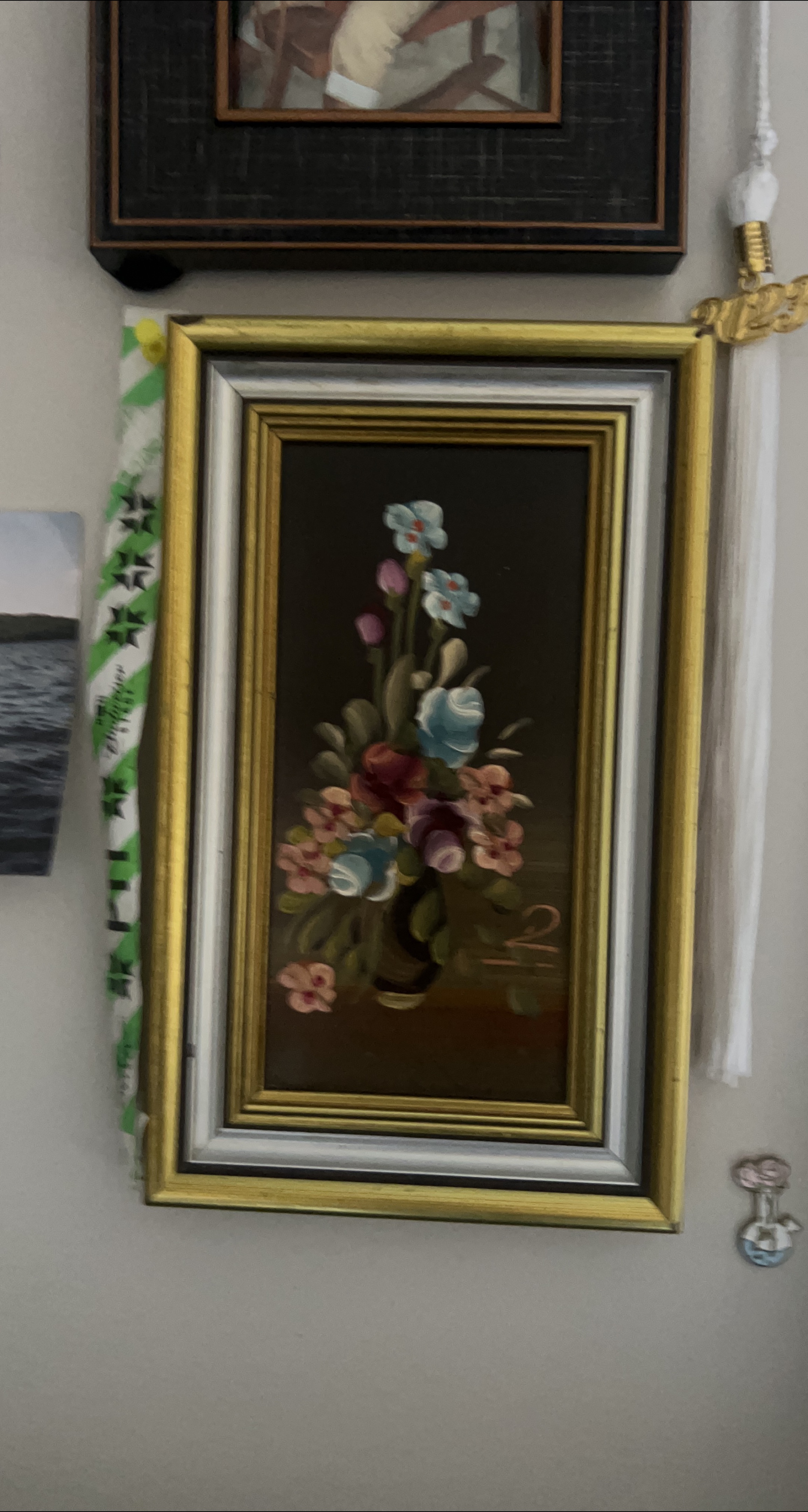 Floral Painting in Gold Frame thumbnail