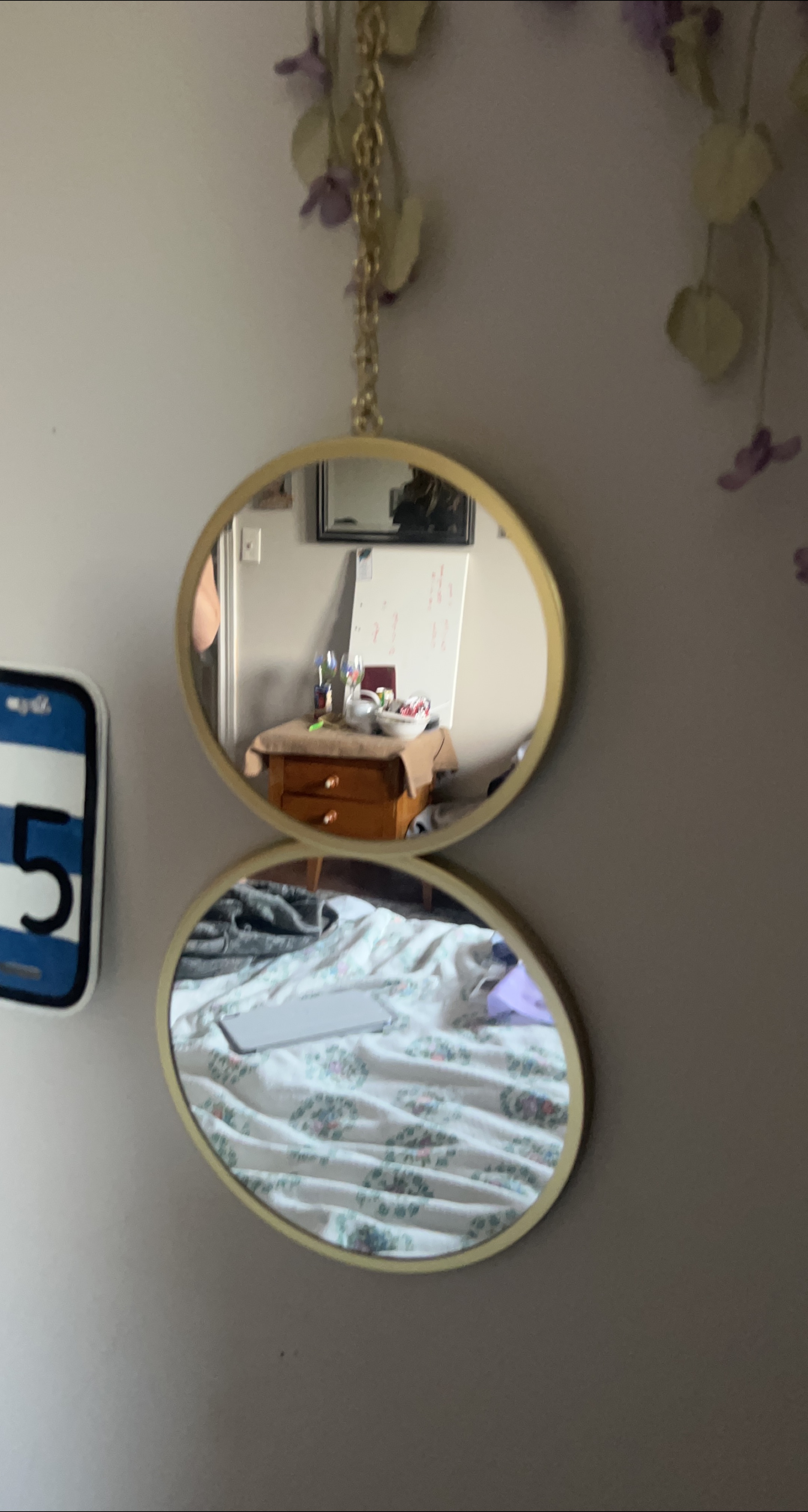 Gold Infinity Wall Mirror thumbnail