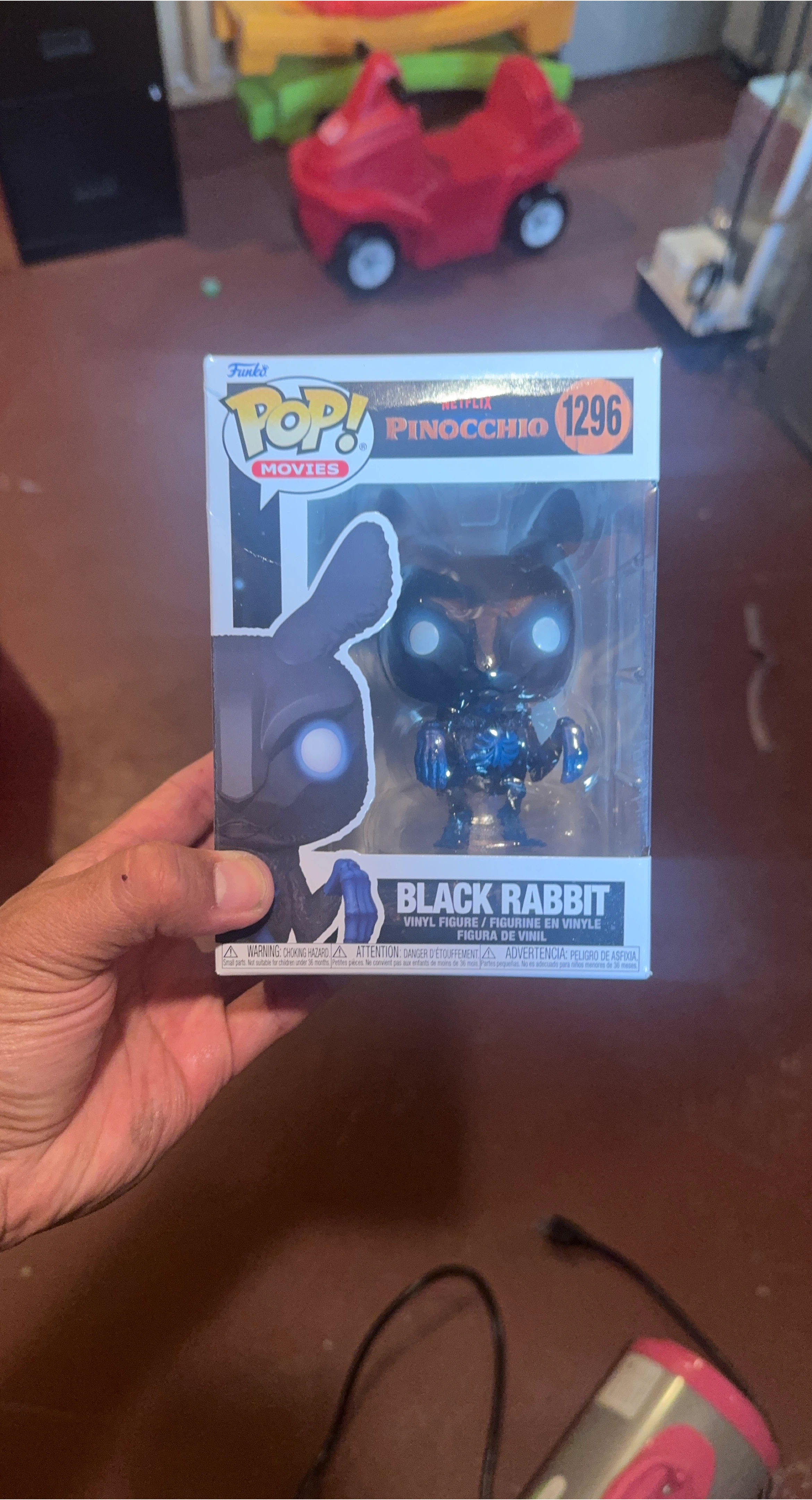 Funko Pop! Movies: Pinocchio - Black Rabbit #1296 thumbnail