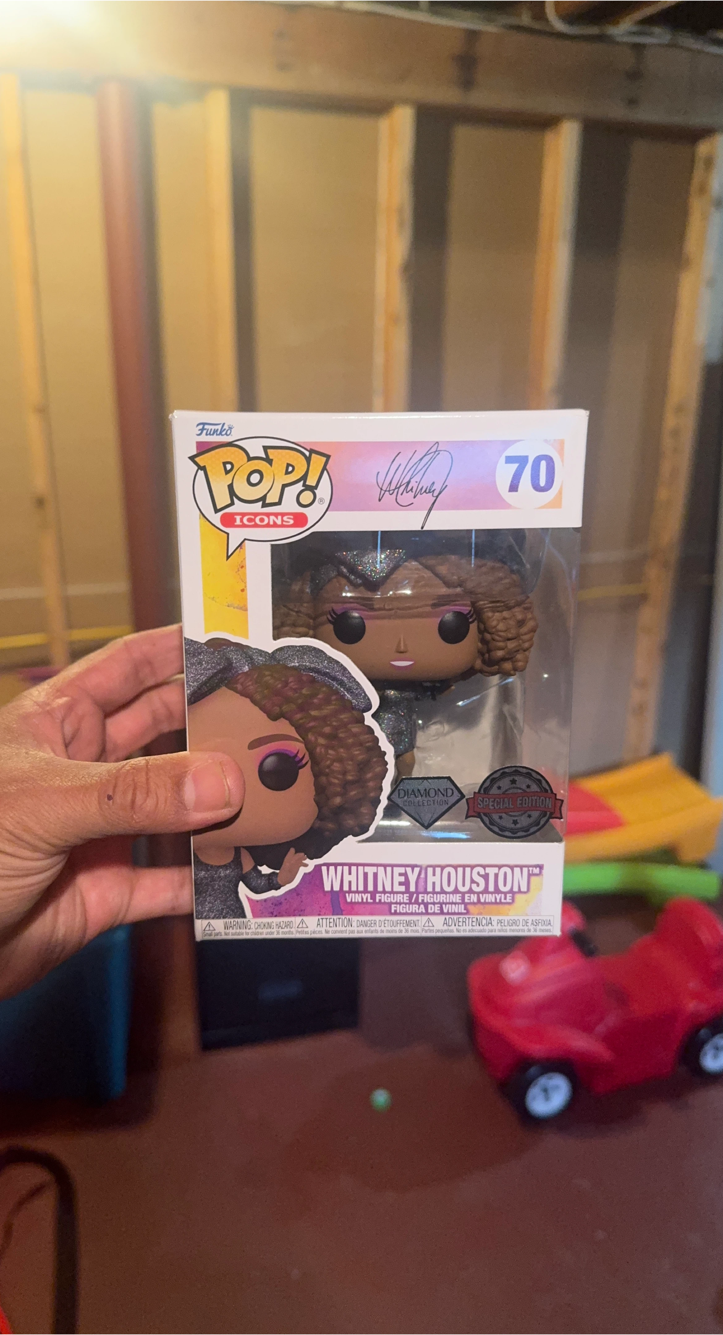 Funko Pop! Icons Whitney Houston Diamond Collection thumbnail