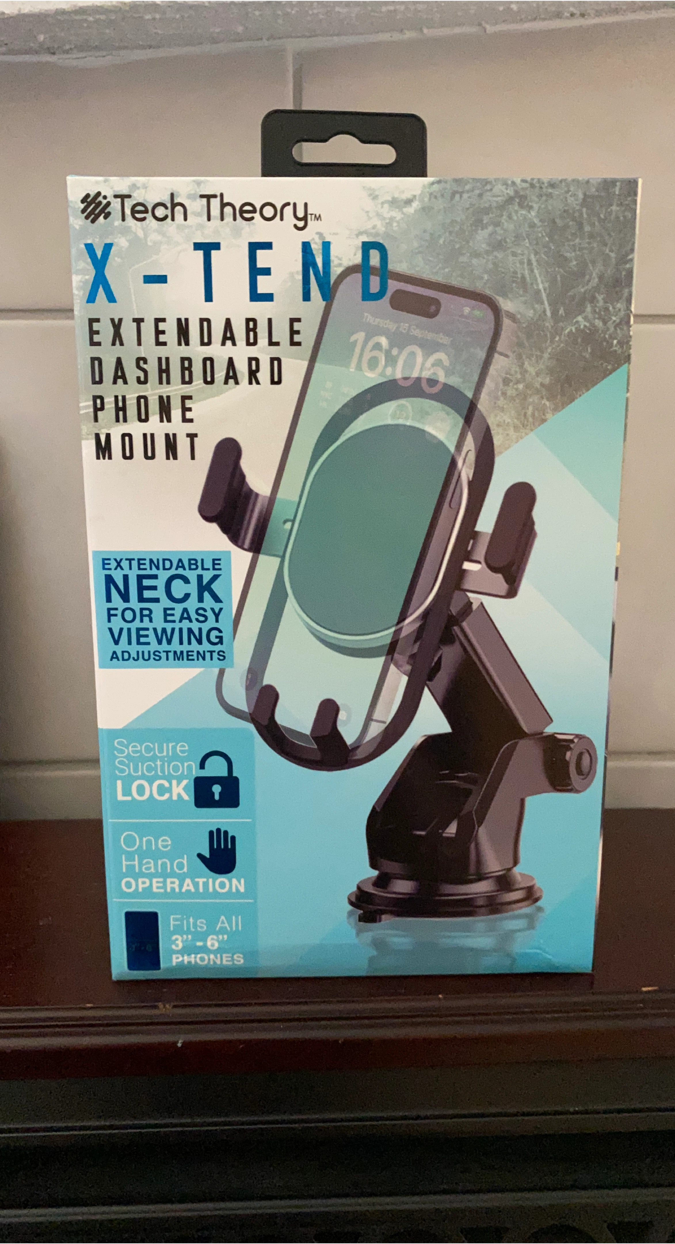 Tech Theory X-TEND Extendable Dashboard Phone Mount