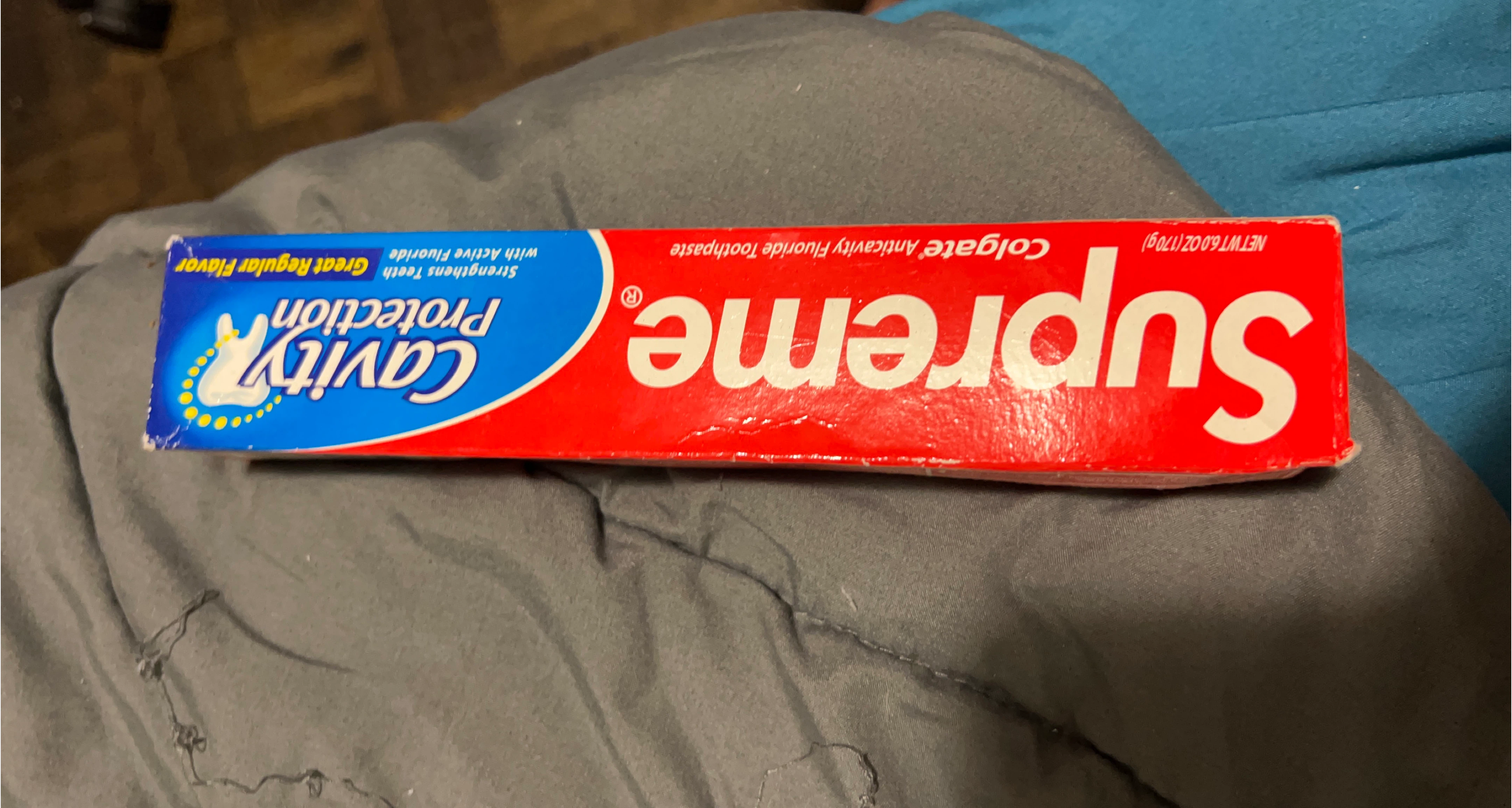 Supreme x Colgate Toothpaste thumbnail