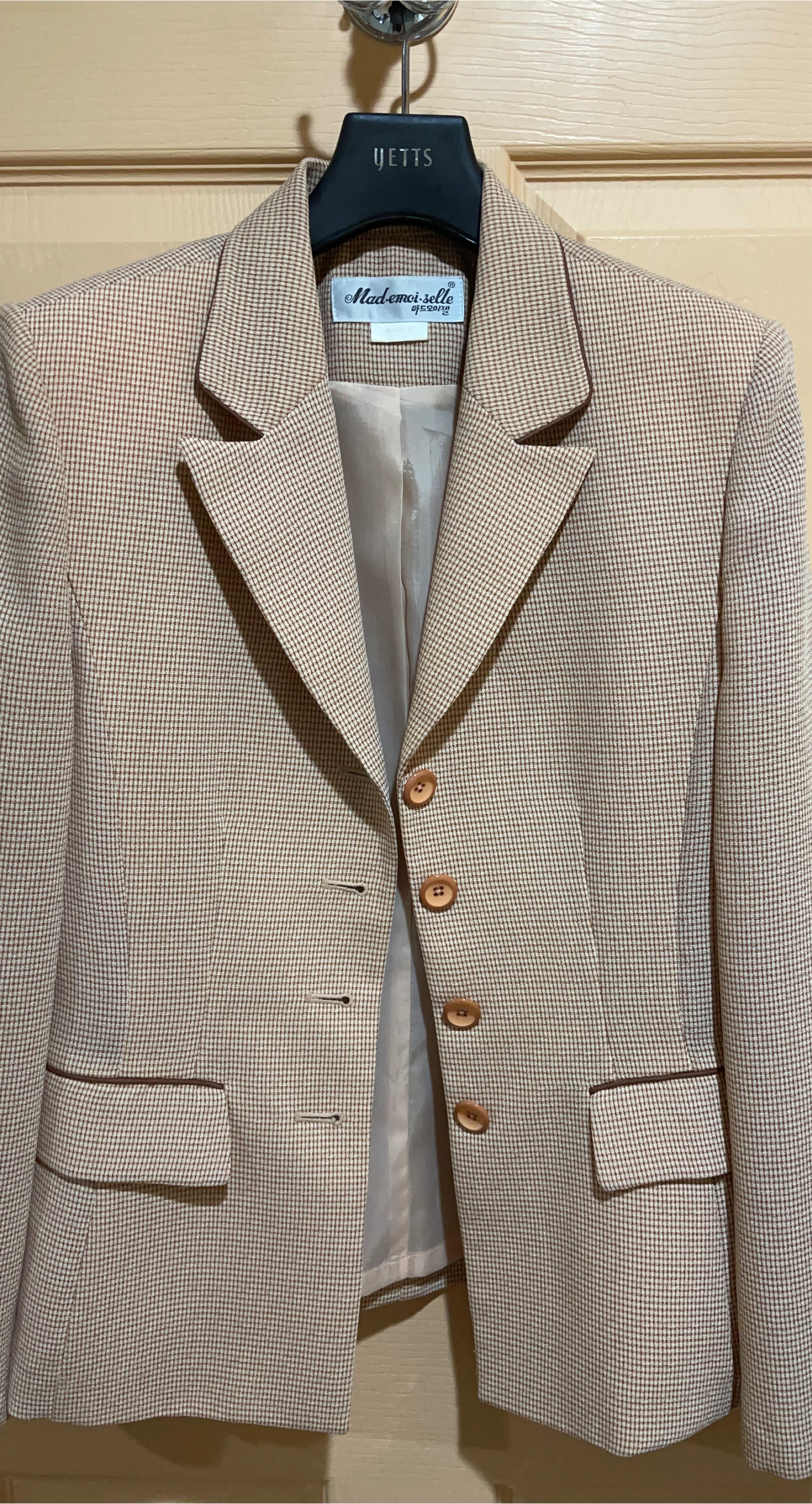 Mademoiselle Houndstooth Blazer thumbnail