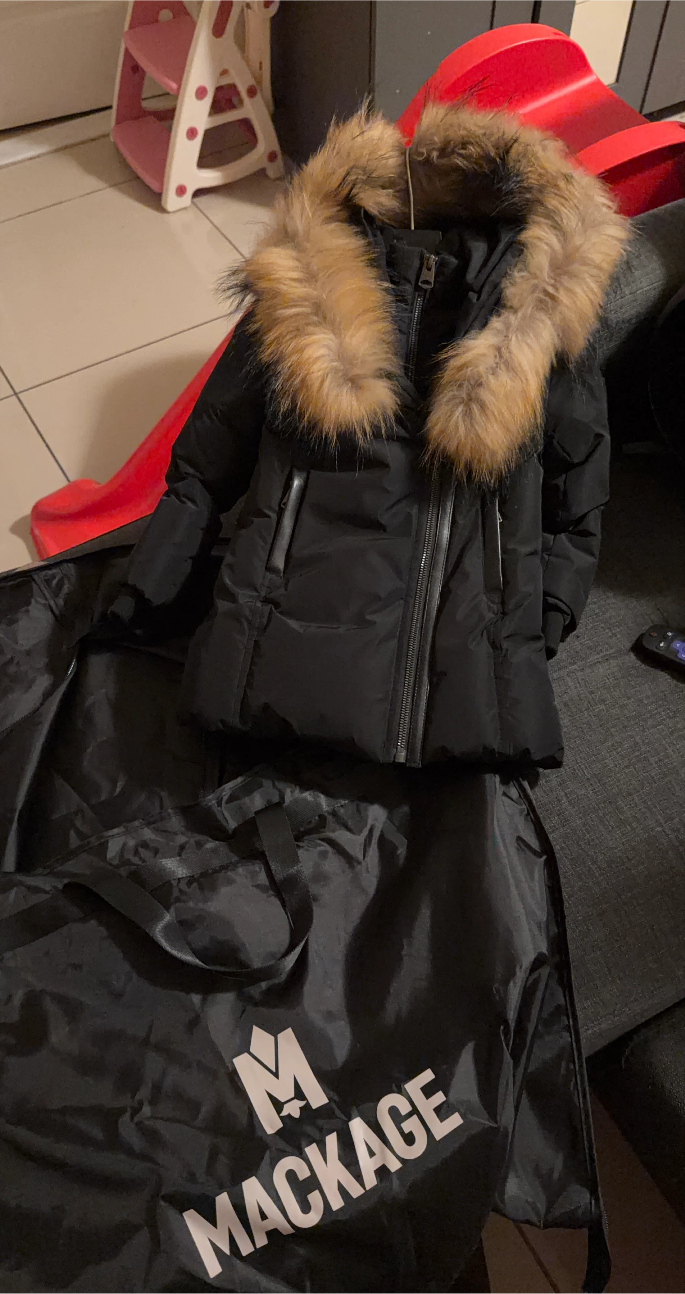 Mackage Black Winter Coat thumbnail