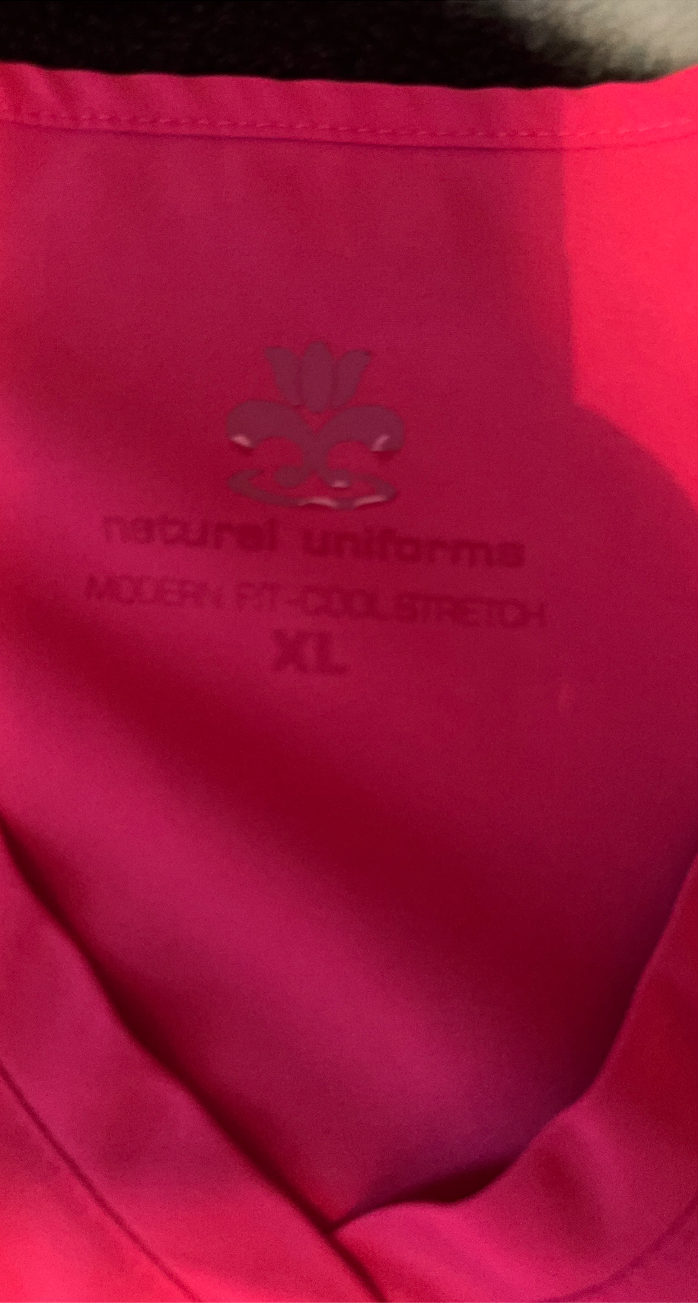 Natural Uniforms Hot Pink Scrub Set - XL thumbnail