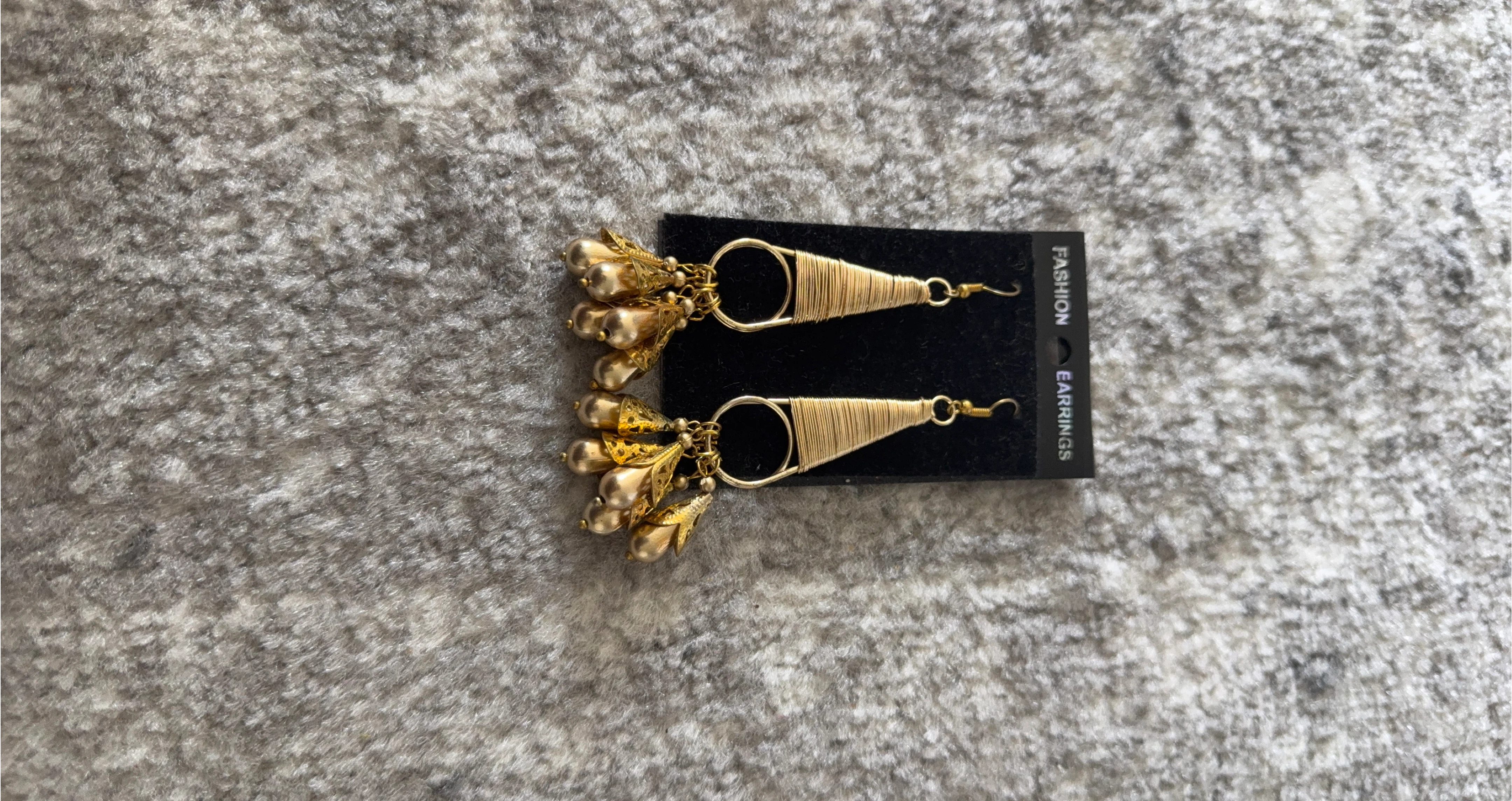 Fashion Earrings - Gold Tone thumbnail
