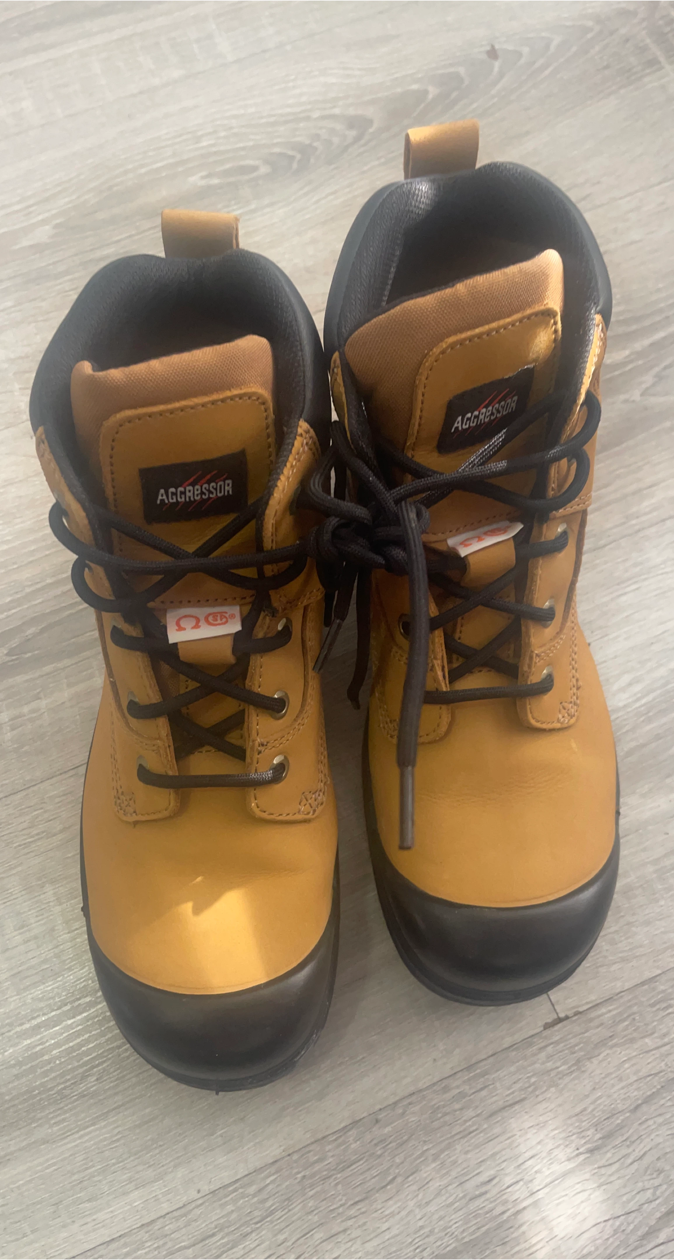 Aggressor Safety Boots - Size 9 thumbnail