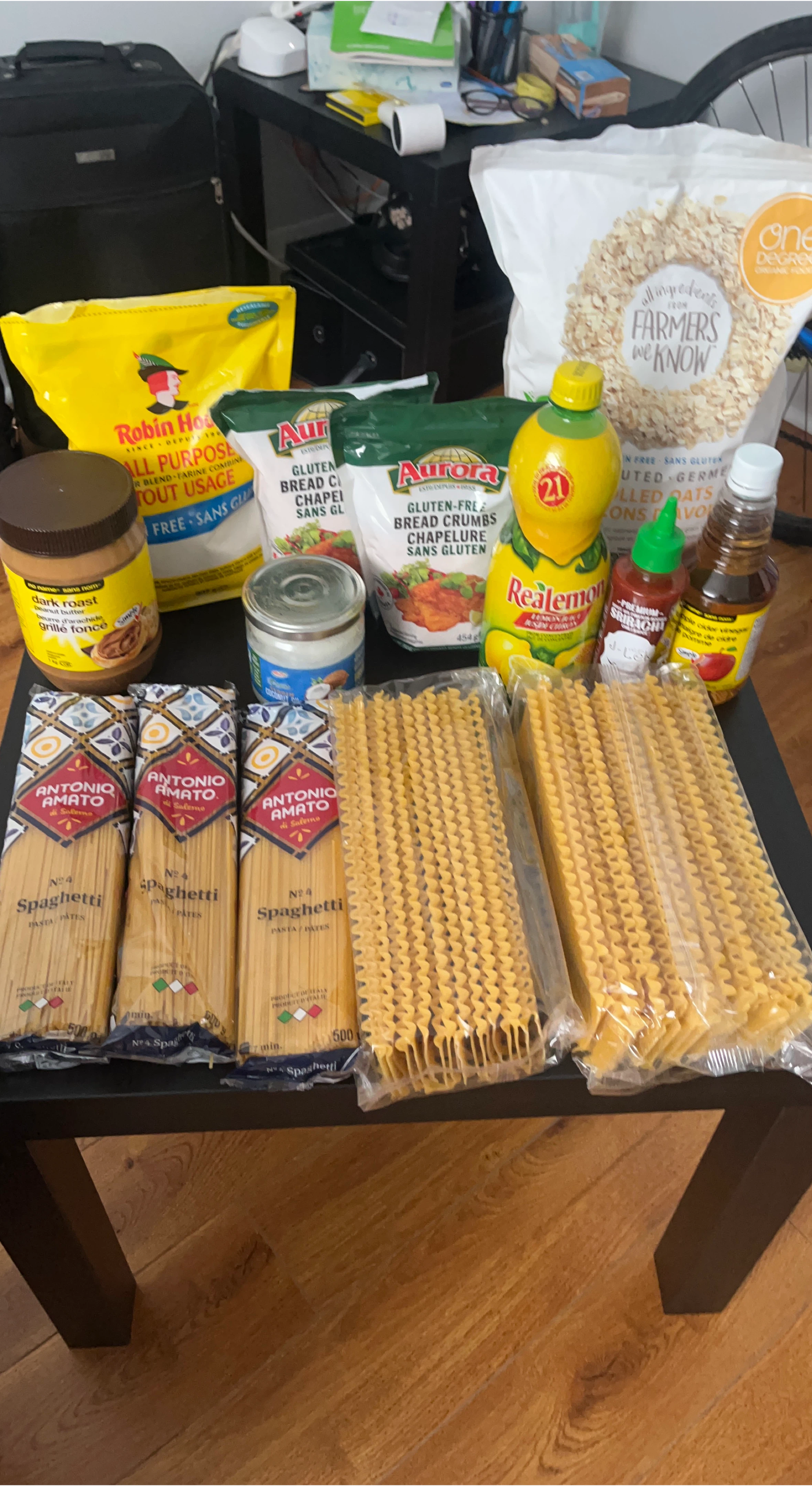 Variety of Food Items