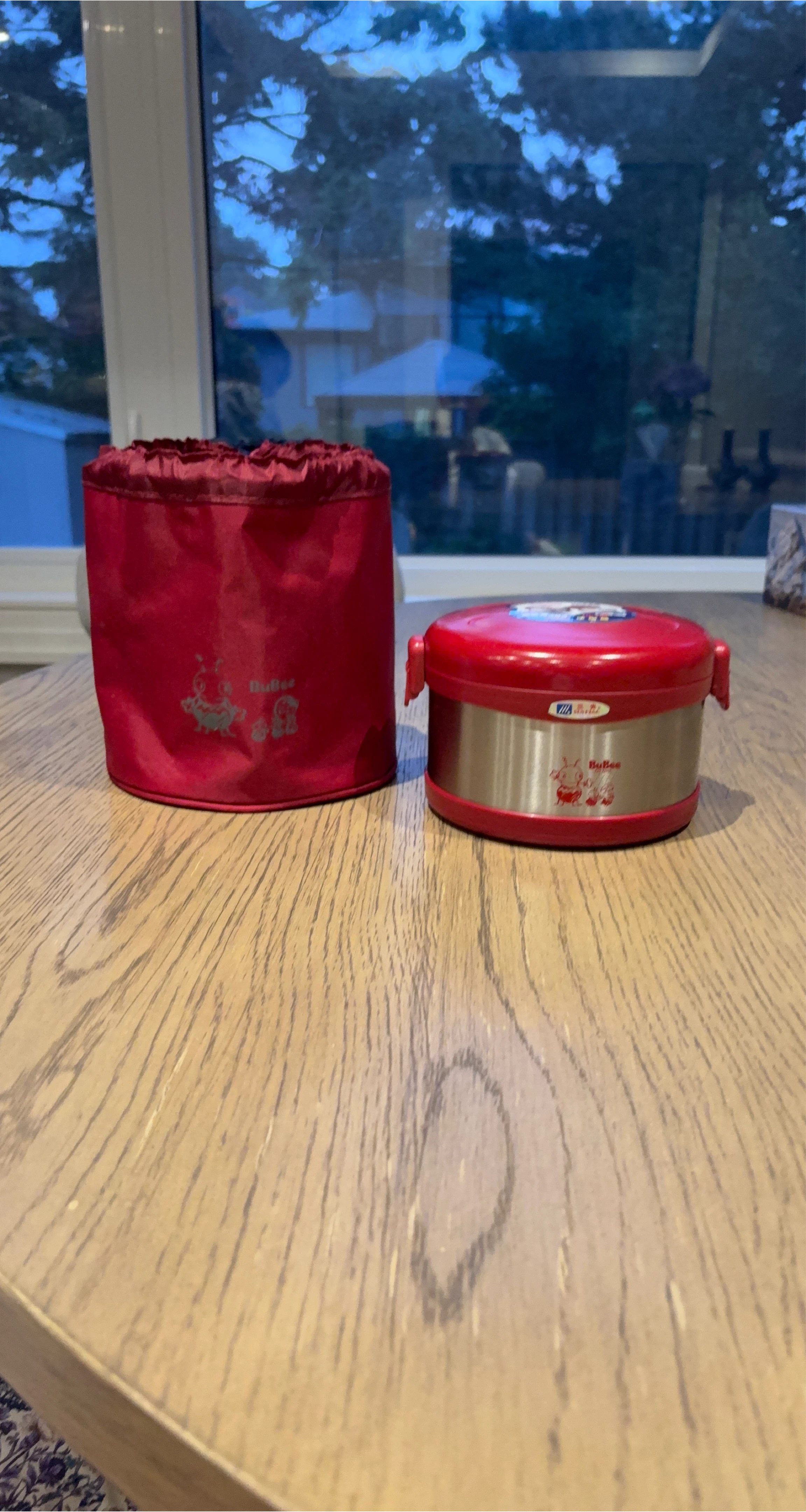 Buffee Stainless Steel Food Container with Bag thumbnail