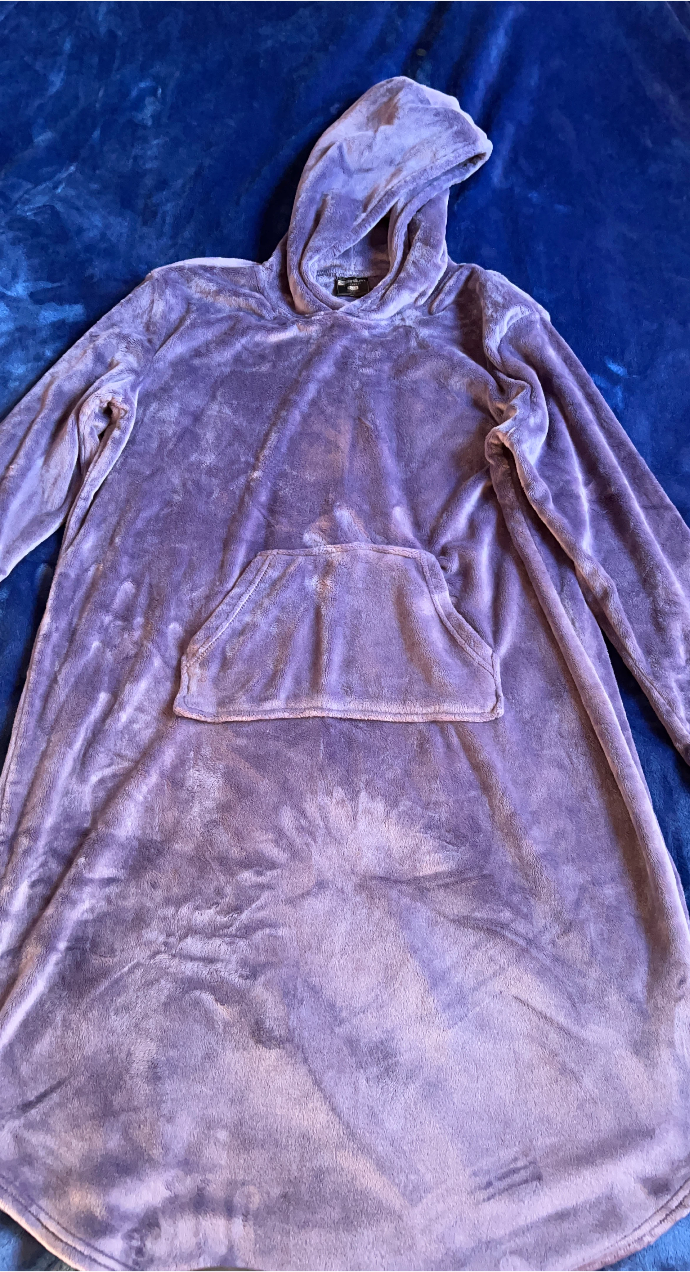 Purple Snuggle Hoodie Blanket