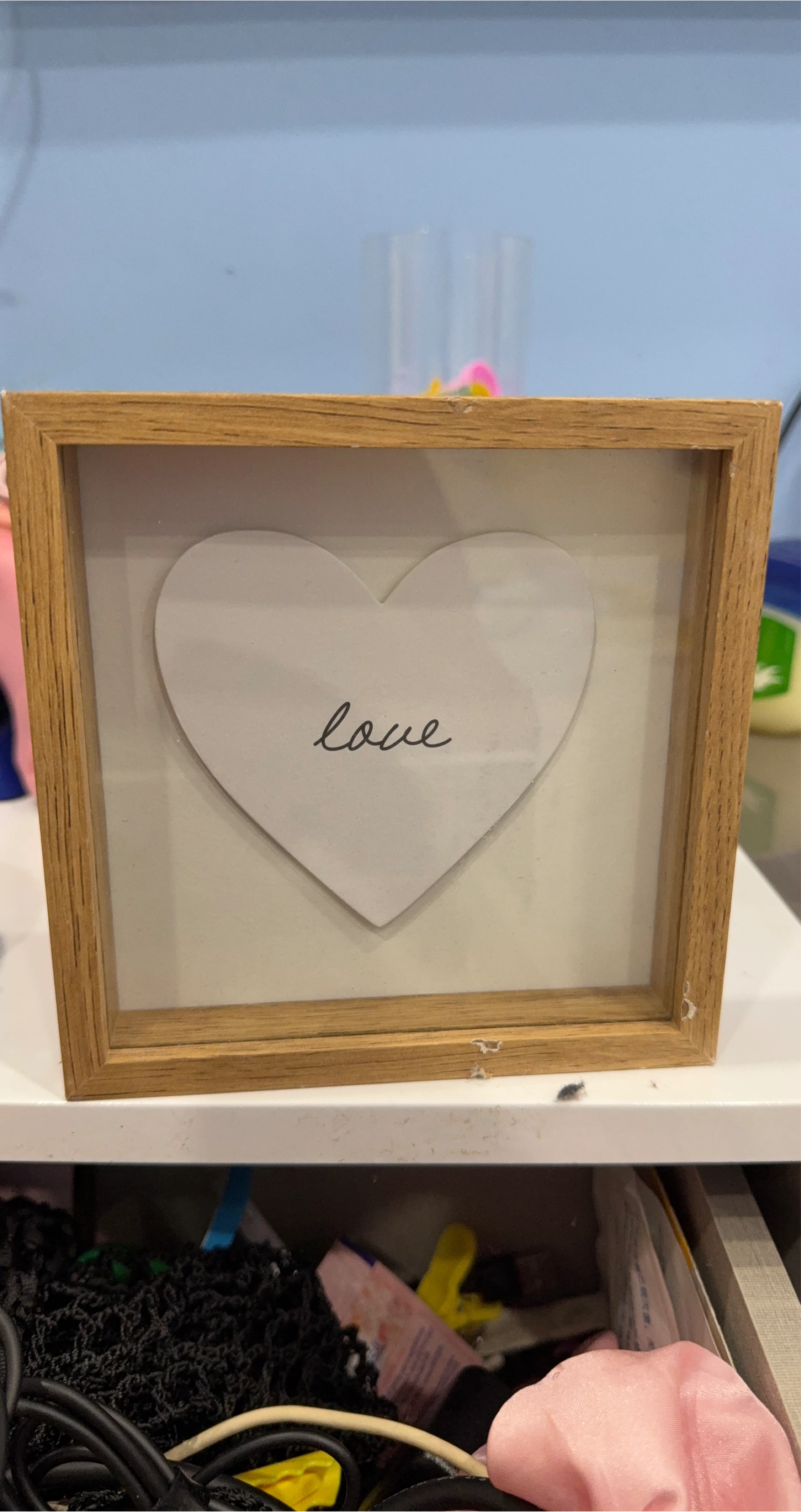Heart 'Love' Framed Art thumbnail