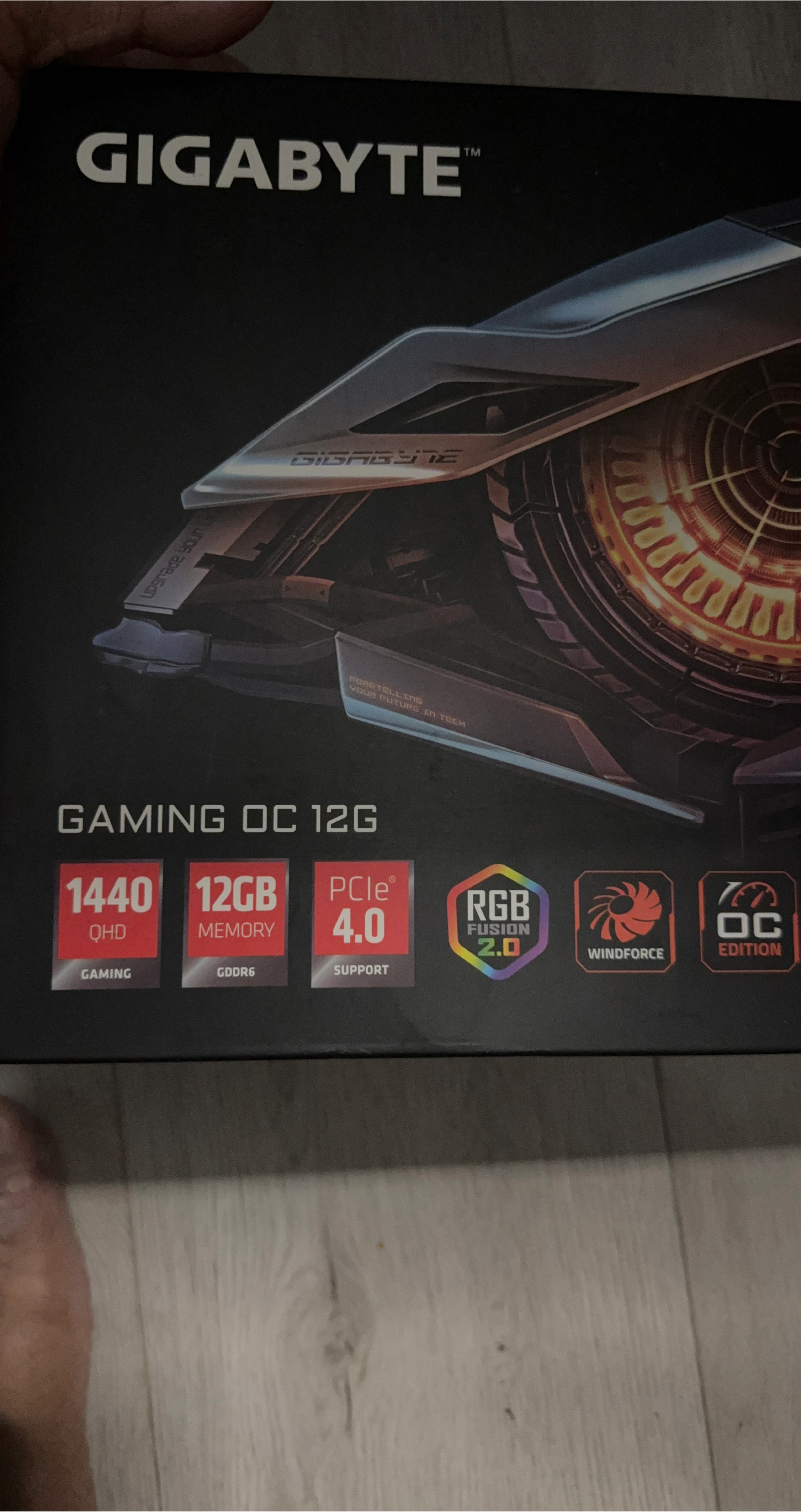 GIGABYTE GAMING OC 12G Graphics Card thumbnail