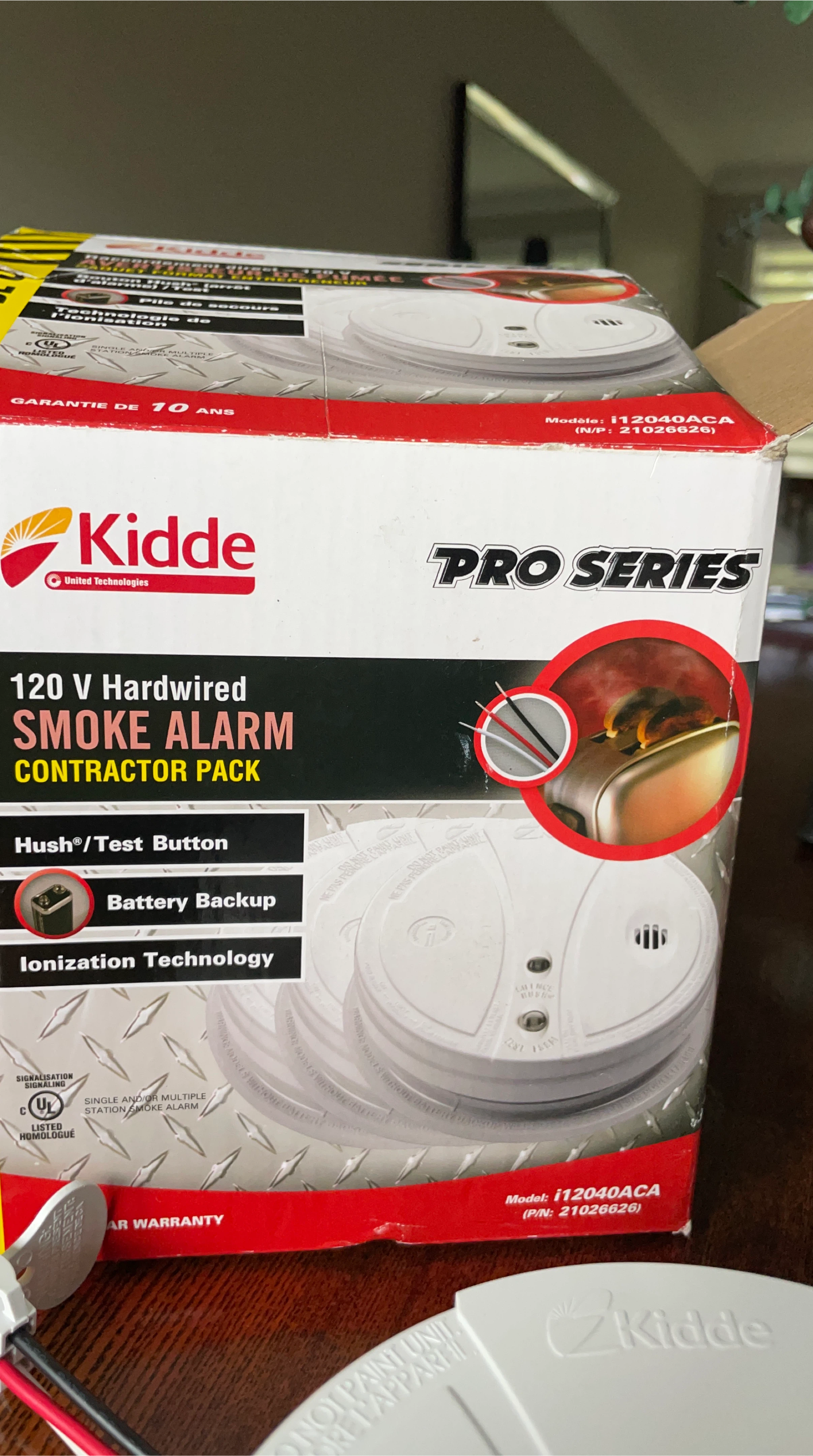Kidde i12040ACA Smoke Alarm - Contractor Pack thumbnail