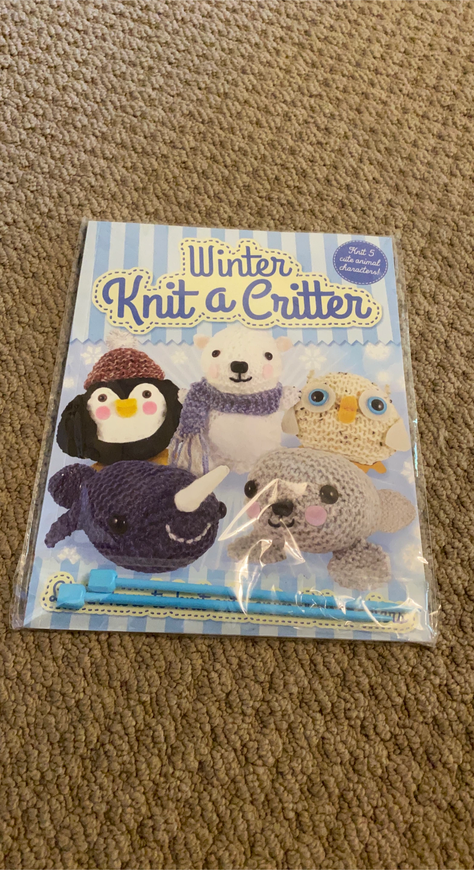 Winter Knit a Critter Kit - New! thumbnail