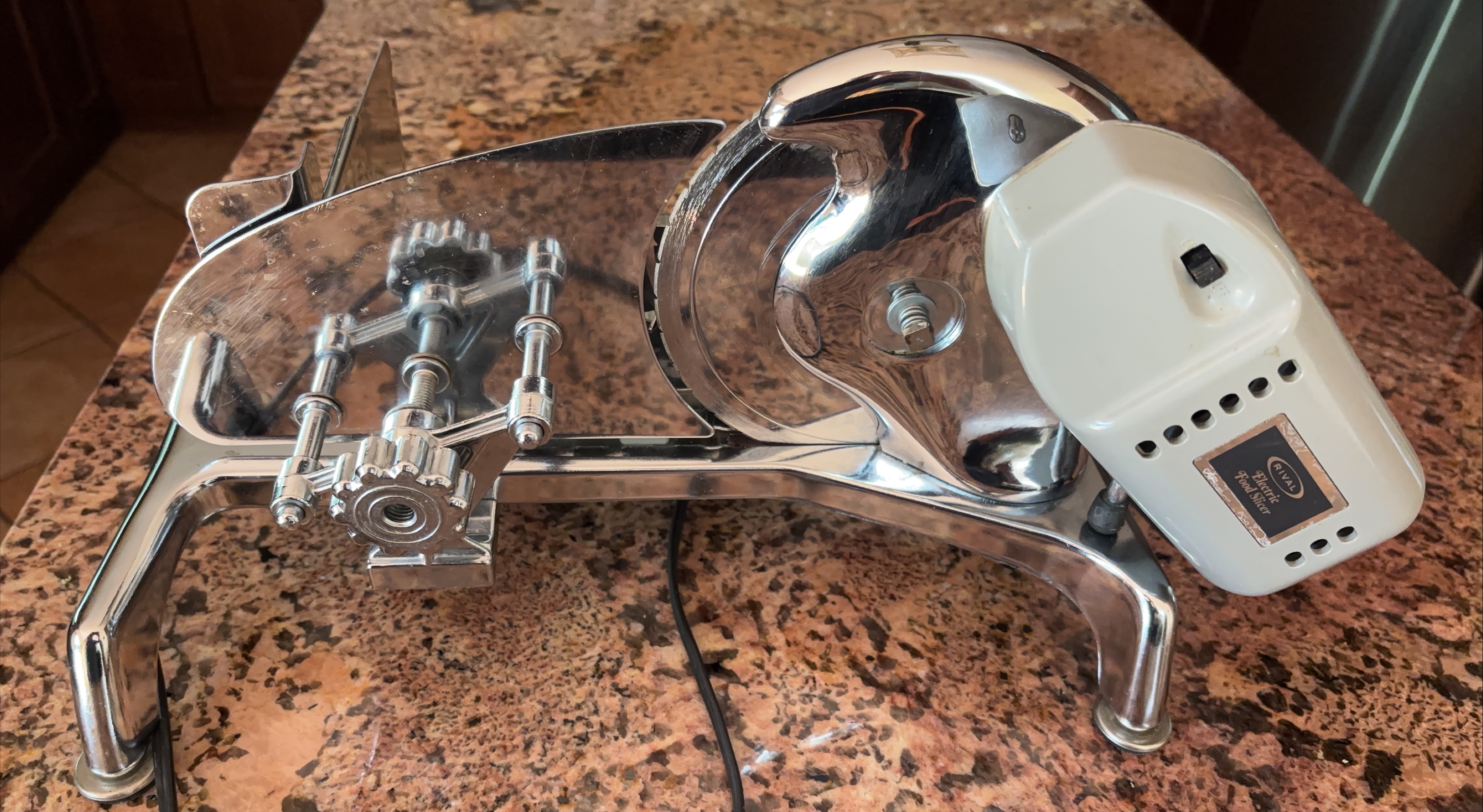 Vintage Rival Electric Food Slicer thumbnail