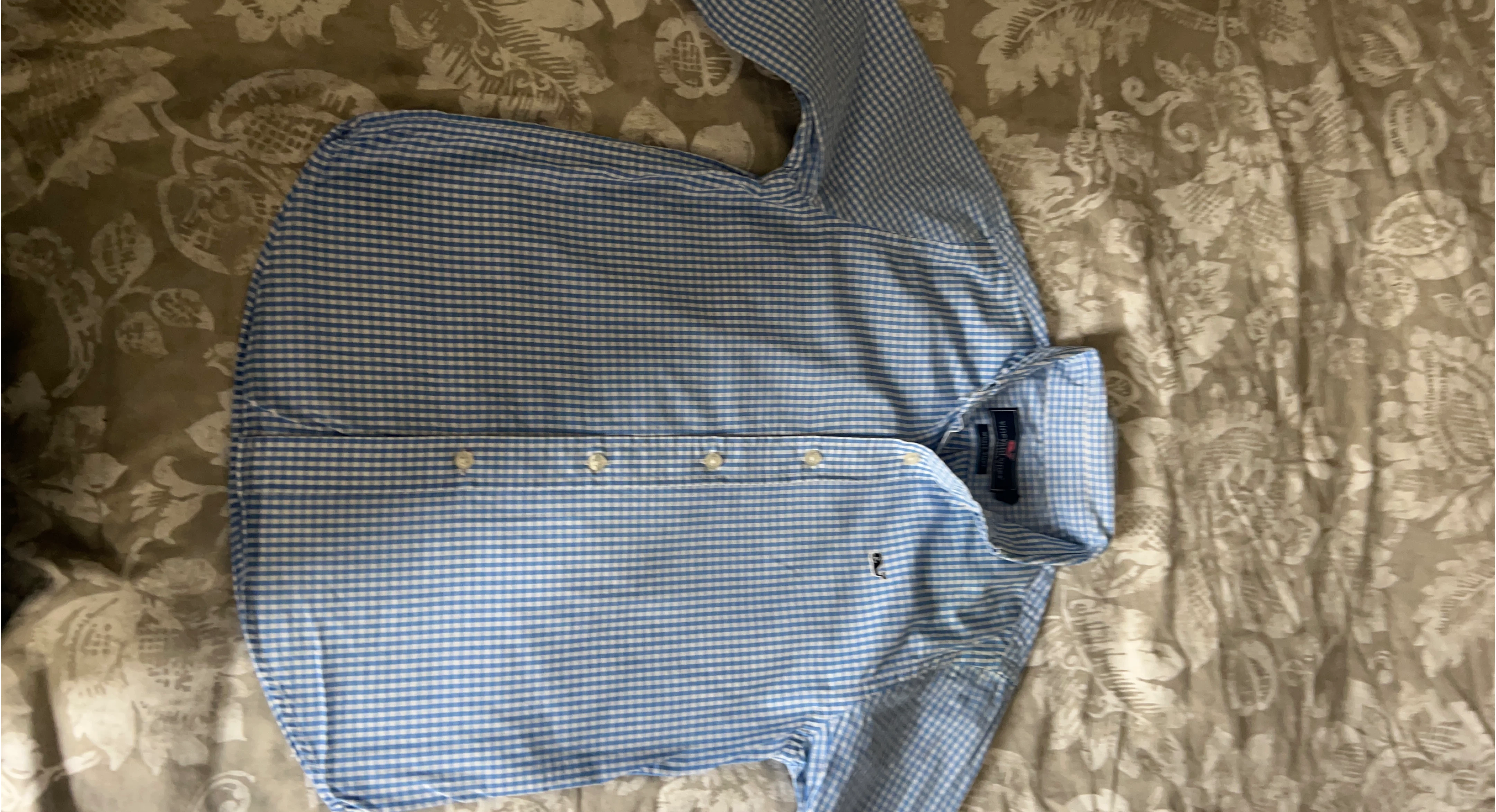 Vineyard Vines Button-Down Shirt - Blue Gingham thumbnail