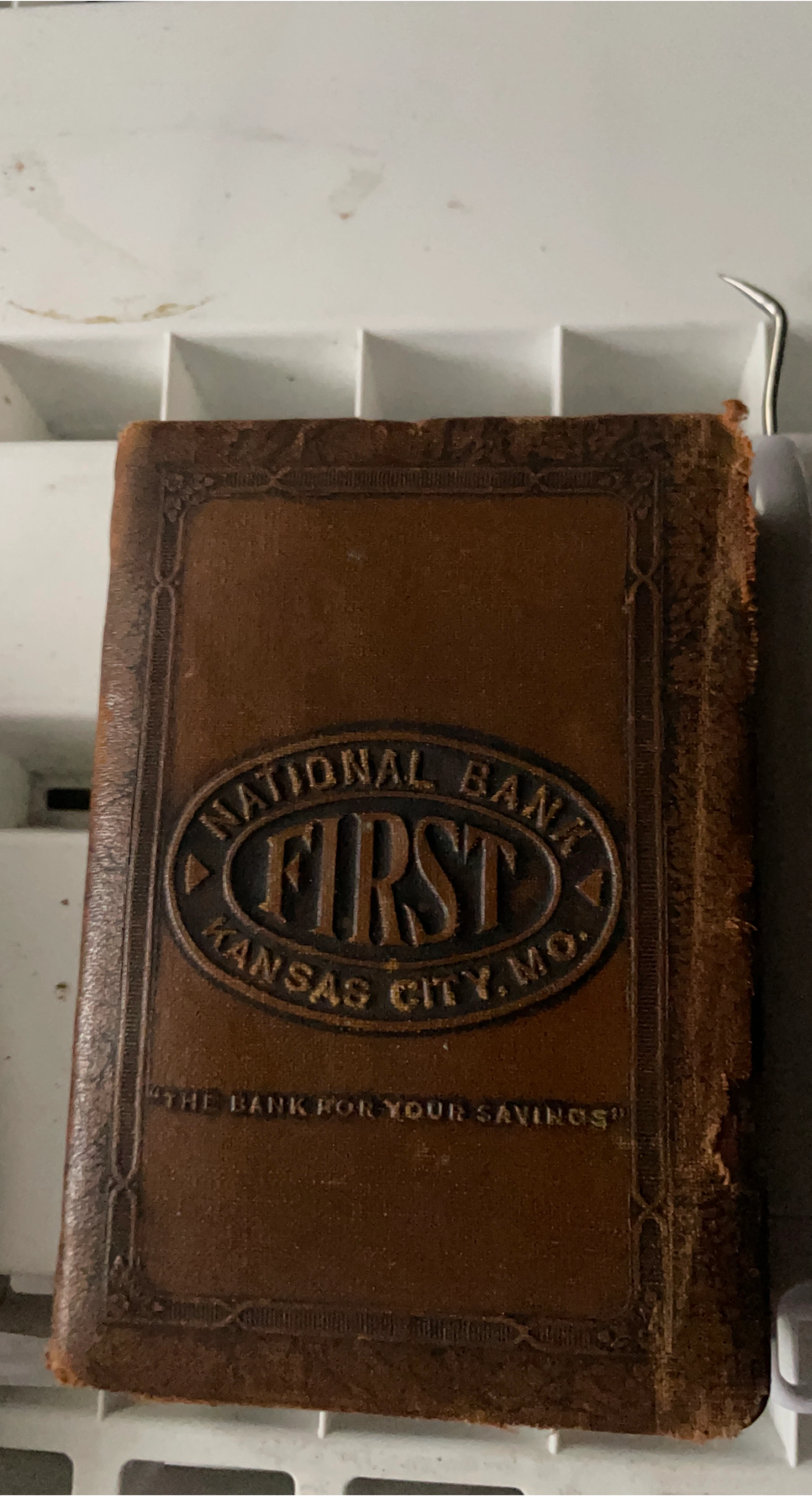 Vintage National Bank First Kansas City Savings Bankbook thumbnail