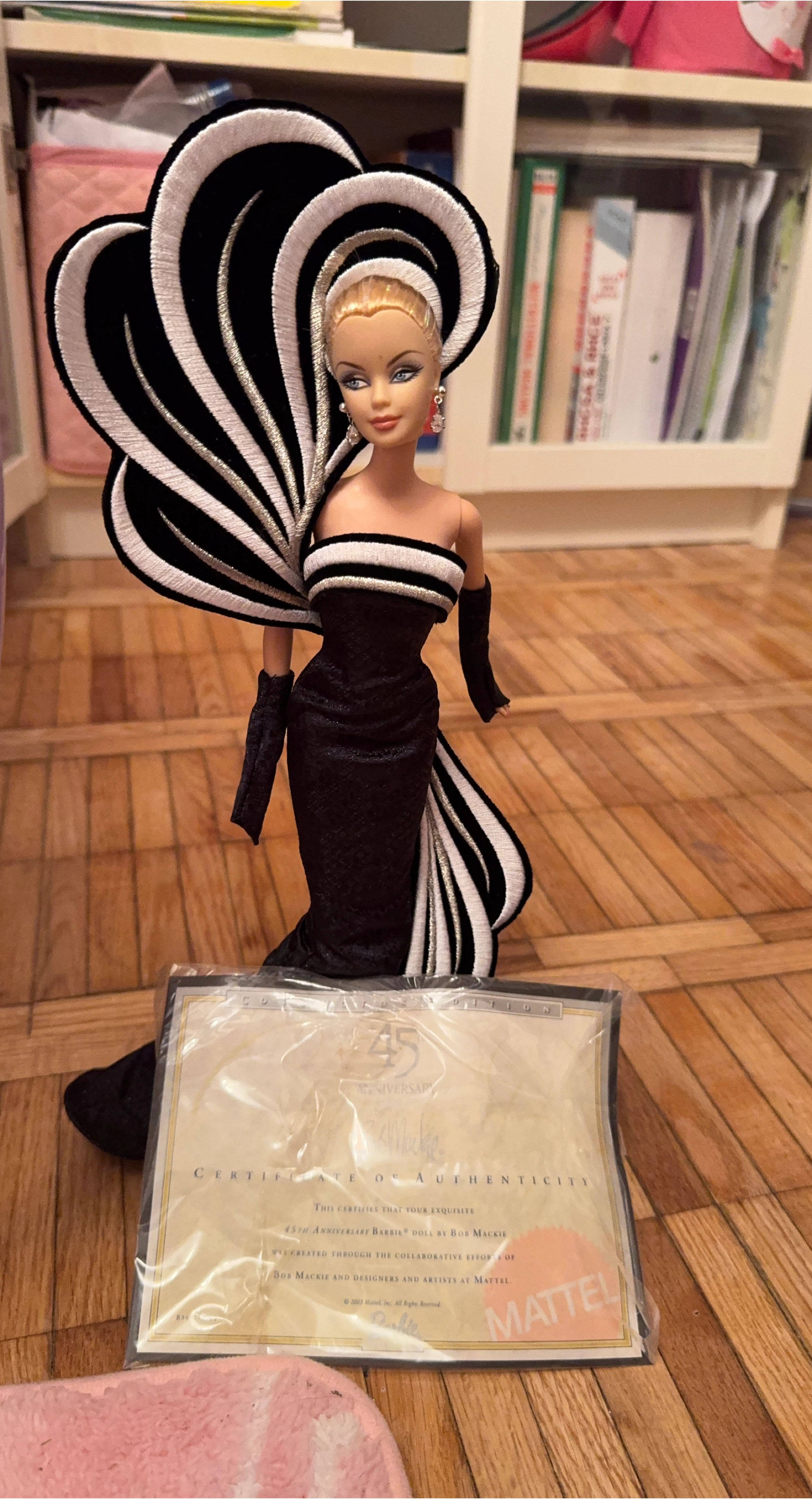 Mattel 45th Anniversary Bob Mackie Barbie Doll thumbnail