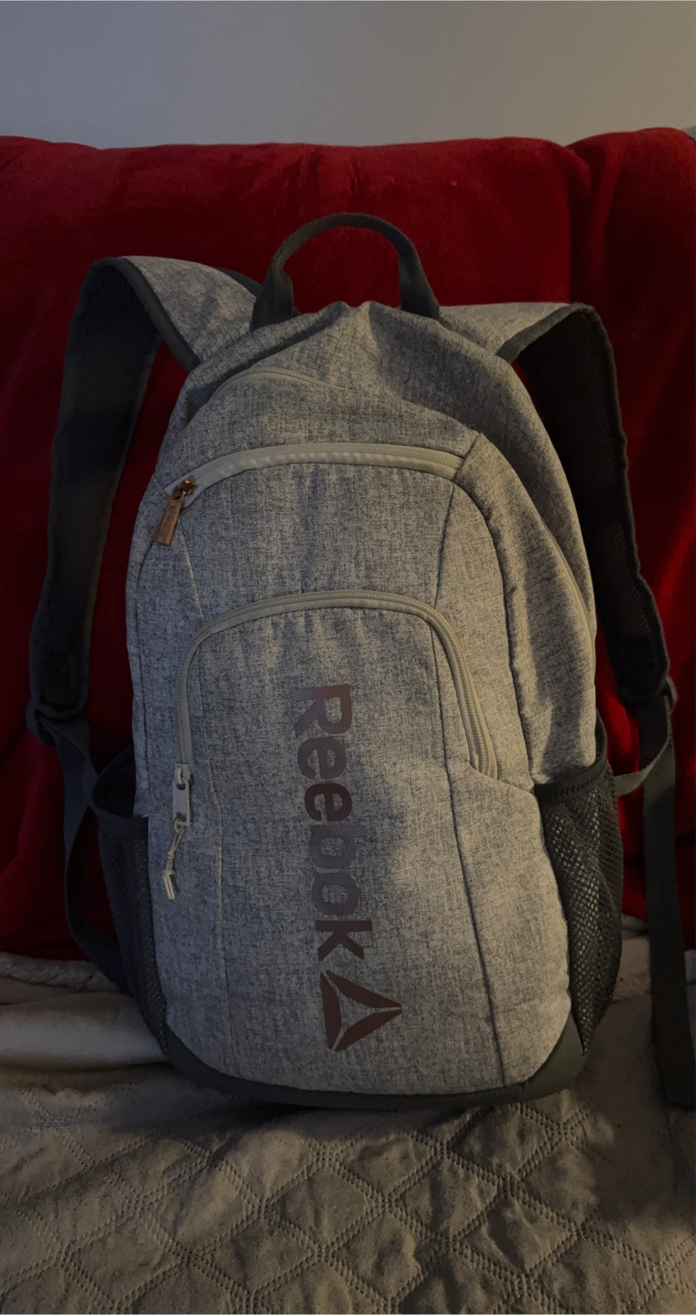 Reebok Grey Backpack thumbnail