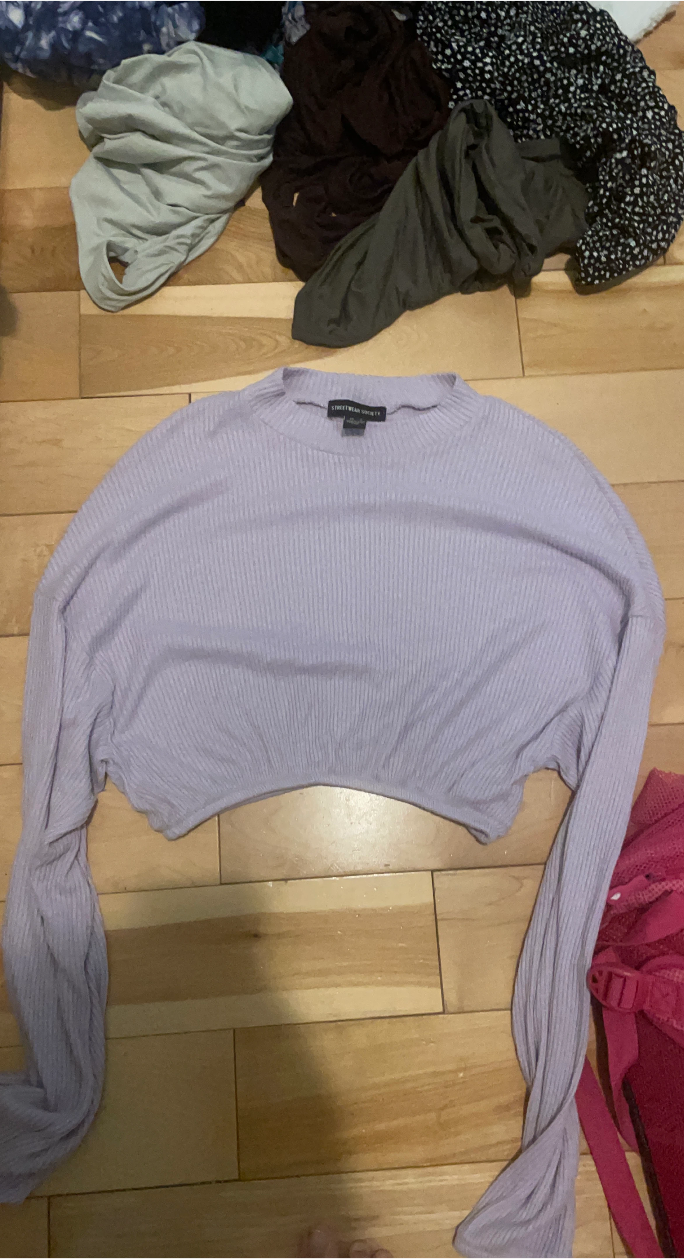 Chandail Lilas Streetwear Society