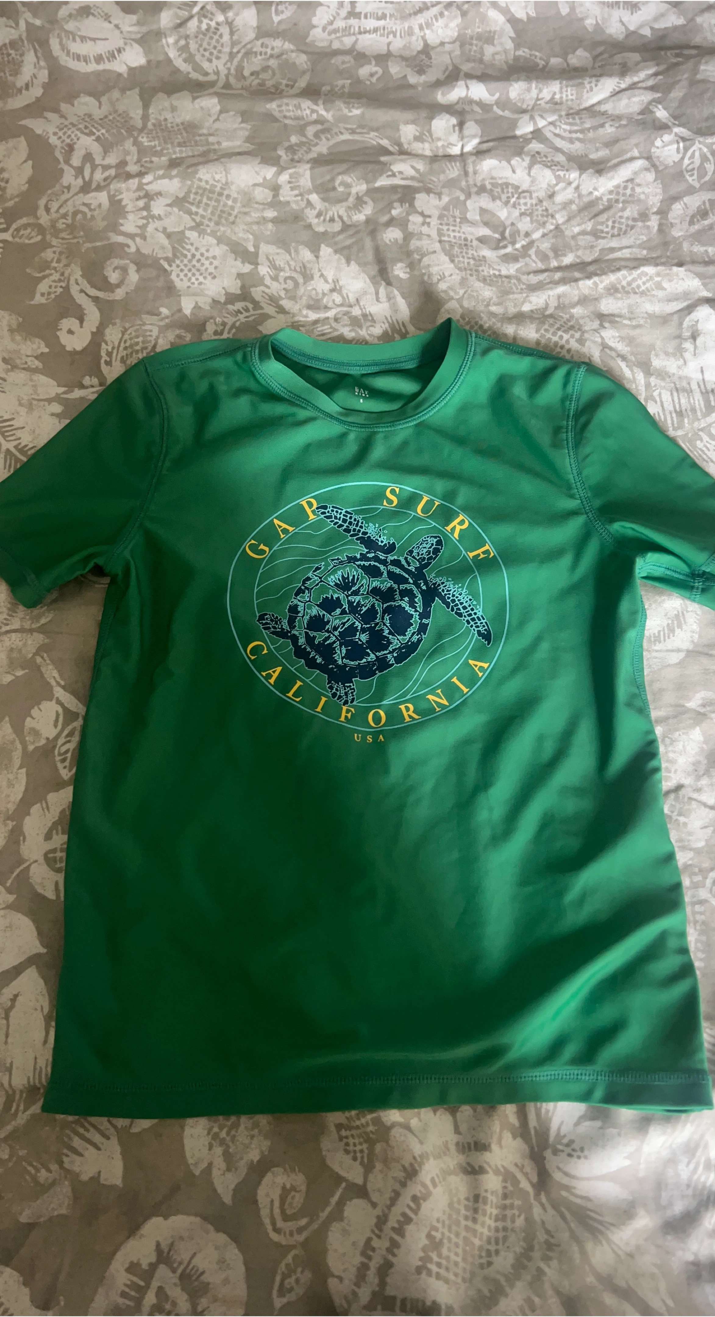 Gap Surf California Green Tee - Size S thumbnail